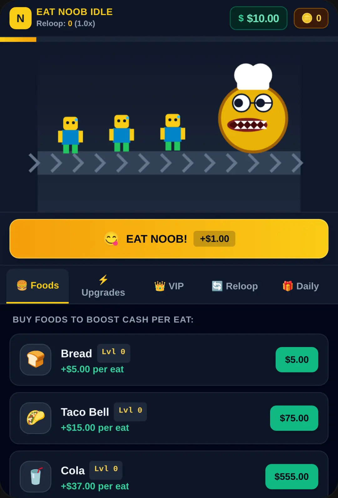 Eat Noob Idle cover