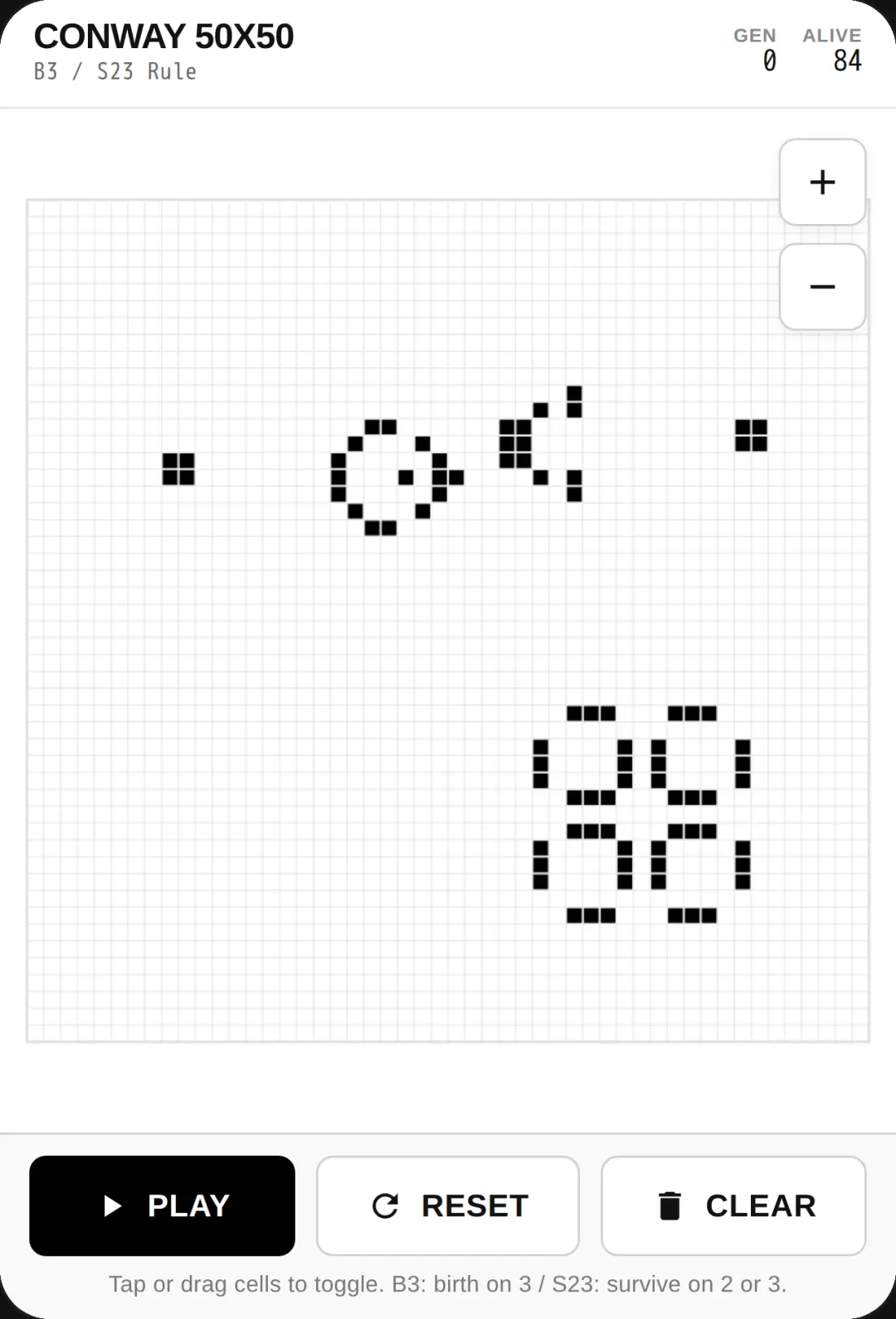 conways game of life cover