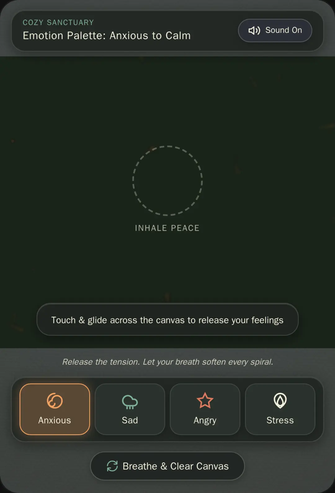 Emotion Palette — Soothing Calm Flow peaceful peaceful peace peac pe so peso peacso peaceso peacefulso peaceful cover