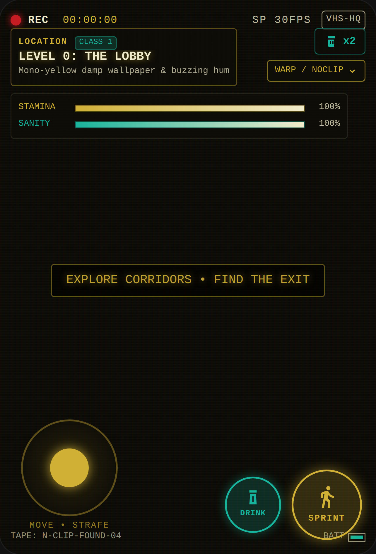 The Backrooms: Escape Levels cover