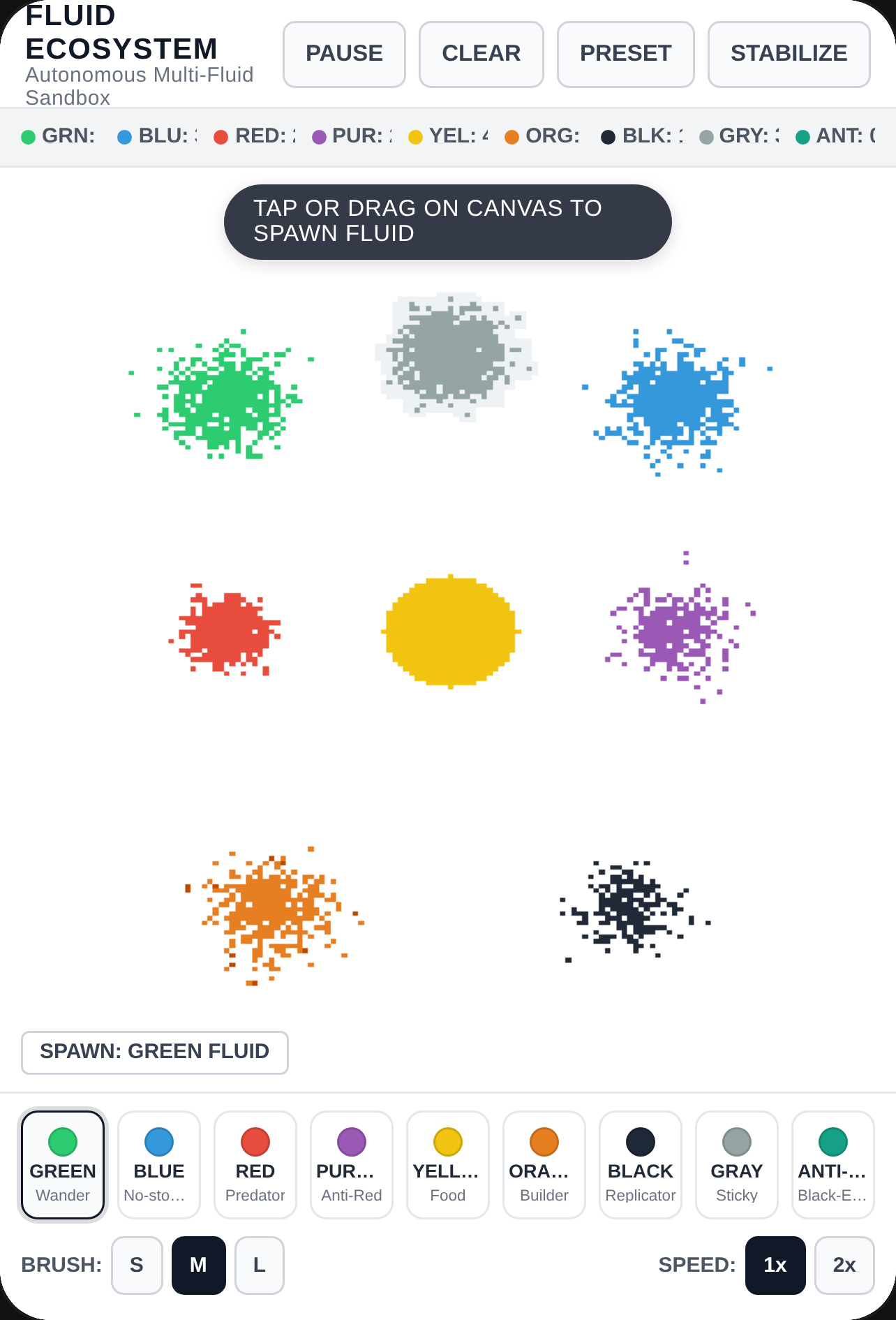 Fluid Ecosystem Sandbox cover