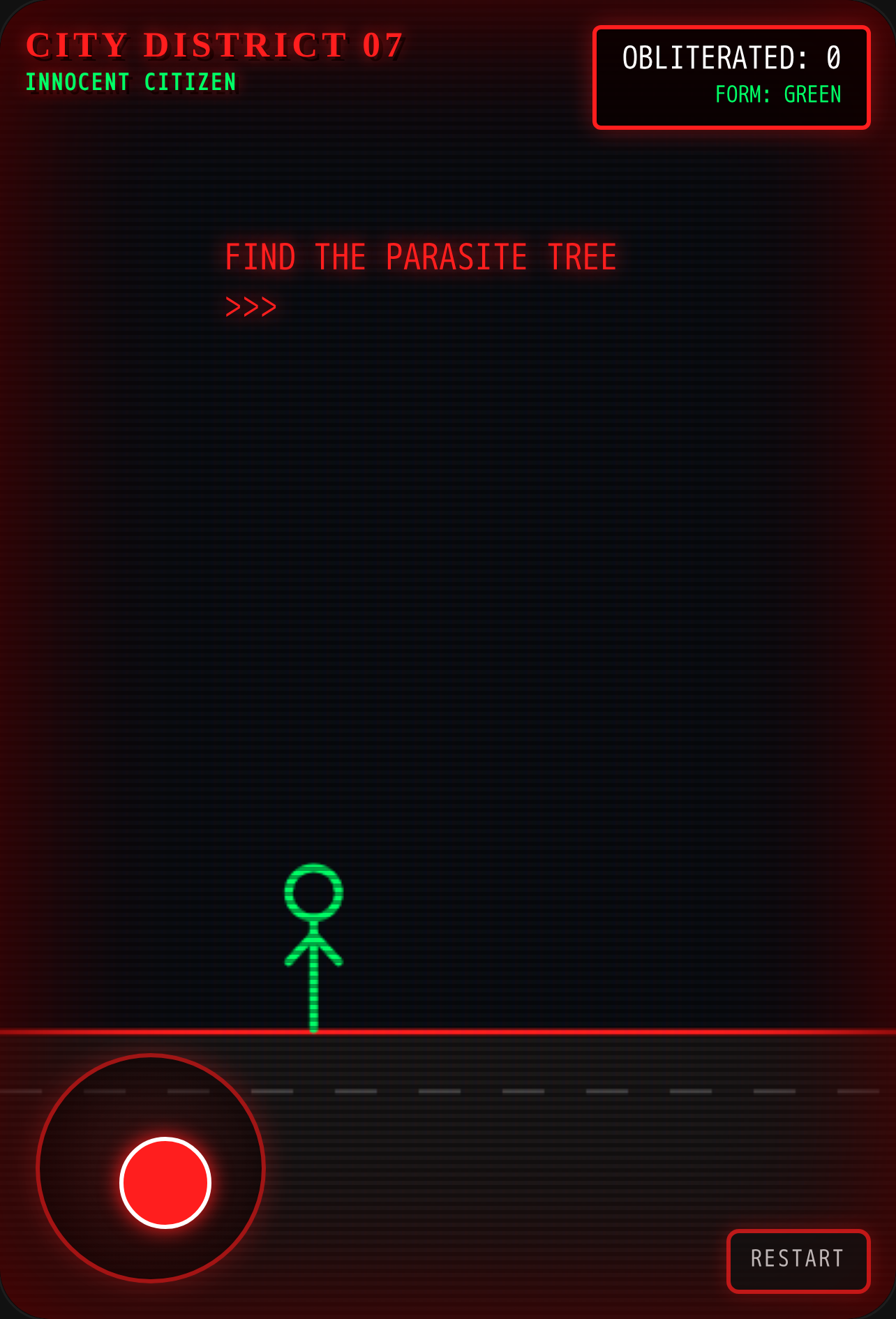 Infection 3D - The Stickman Horror cover