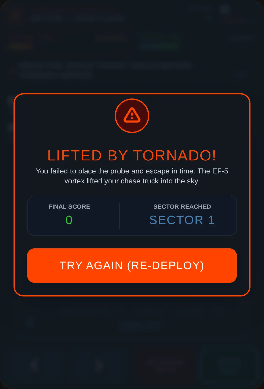 Tornado Probe Intercept cover