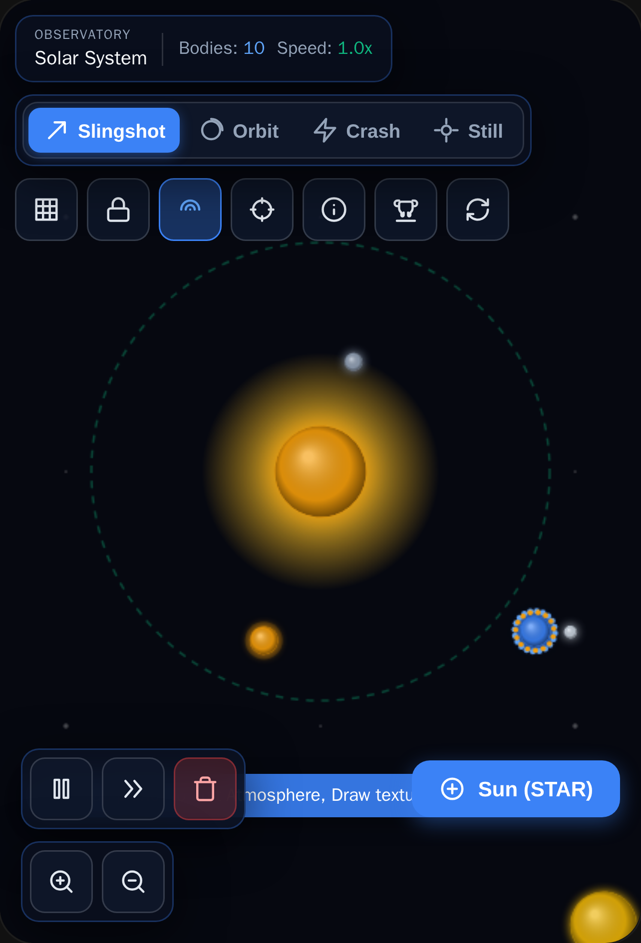 Universe sandbox From cover