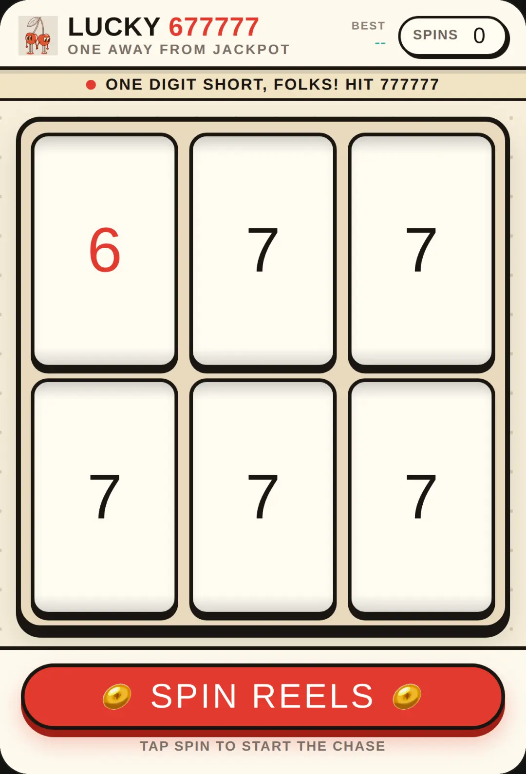 Lucky 677777 cover