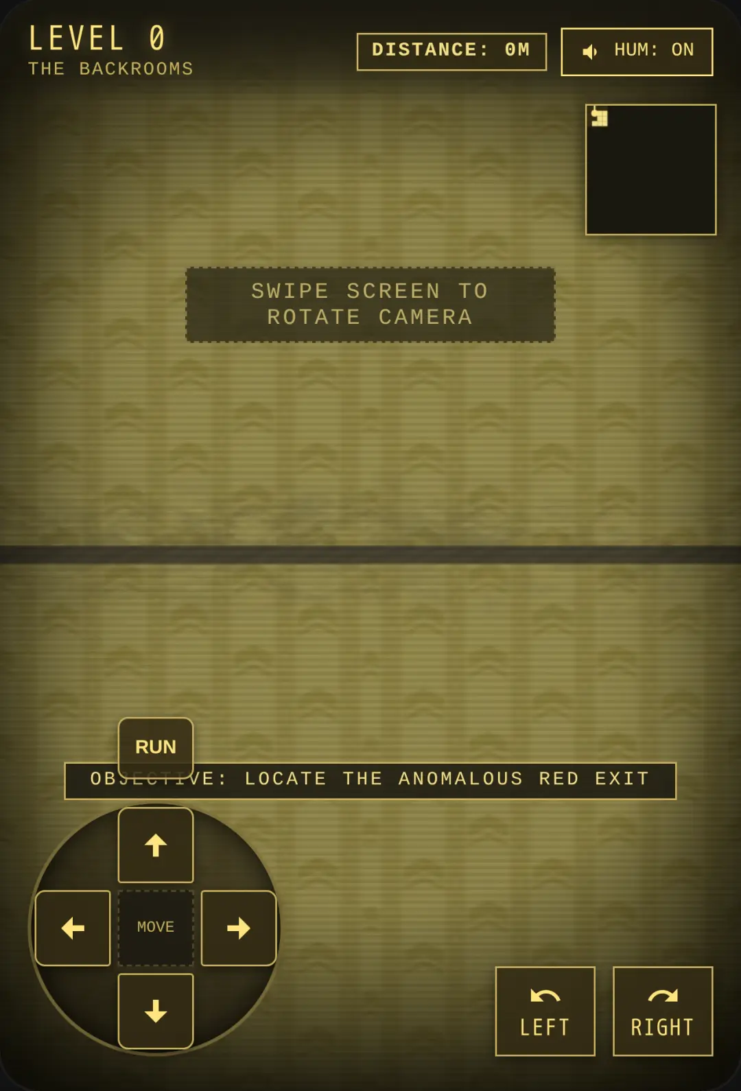 The Backrooms - Level 0 escape it if you can cover