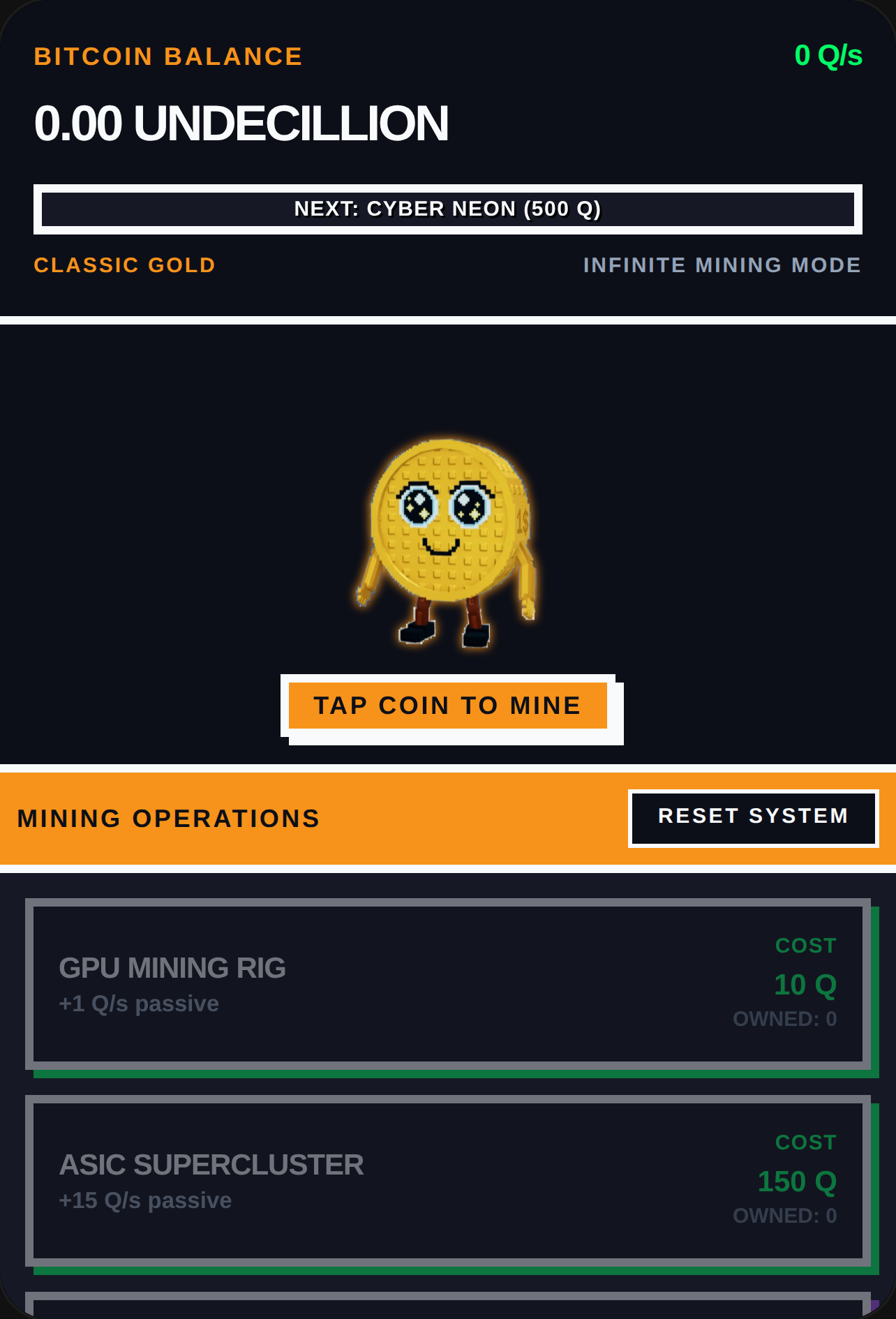 Bitcoin Infinite Clicker cover