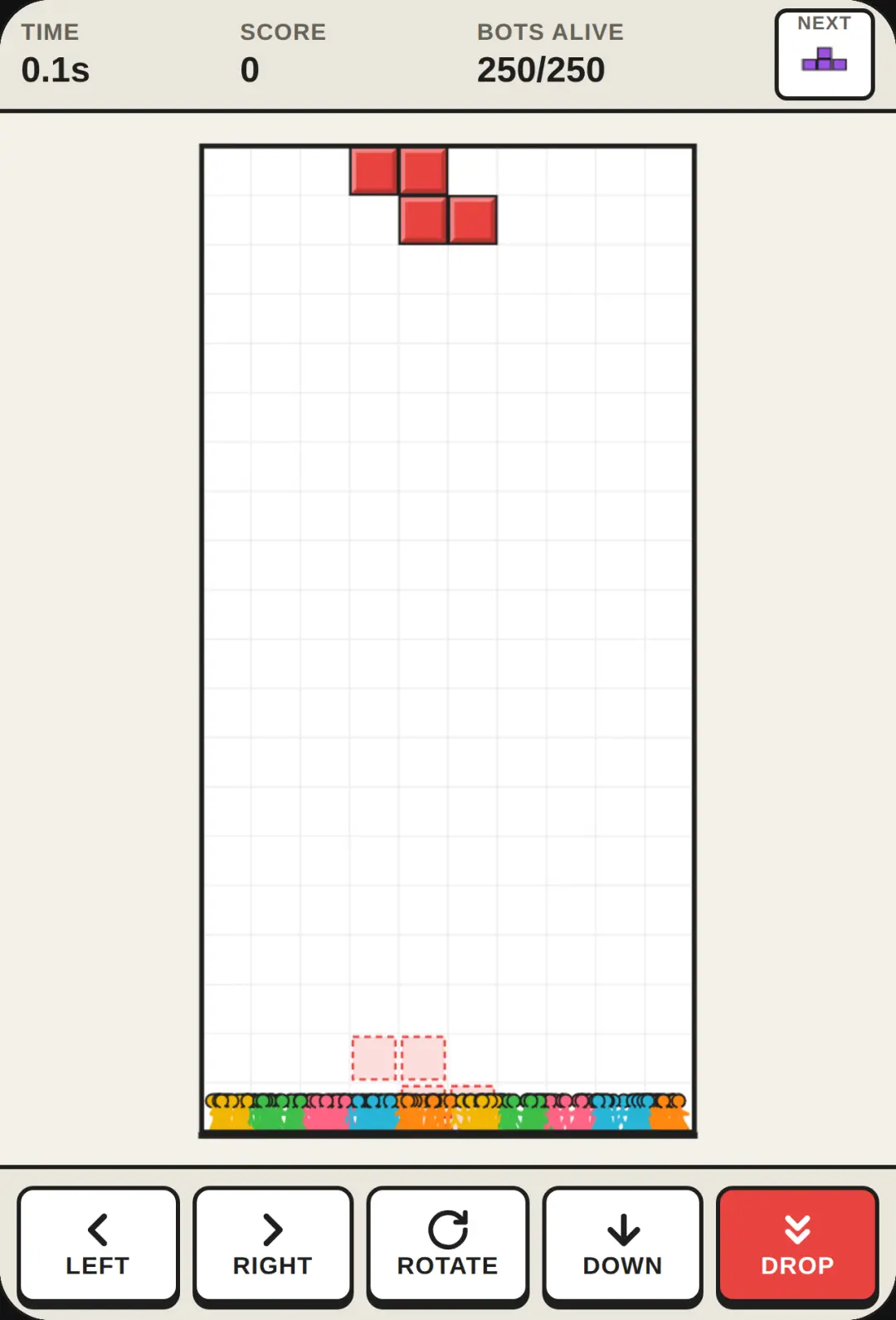 Inverted Tetris (225 more bots)