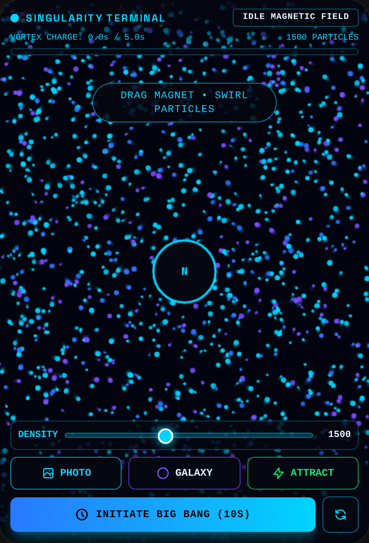 Singularity: Big Bang Particle Sandbox cover