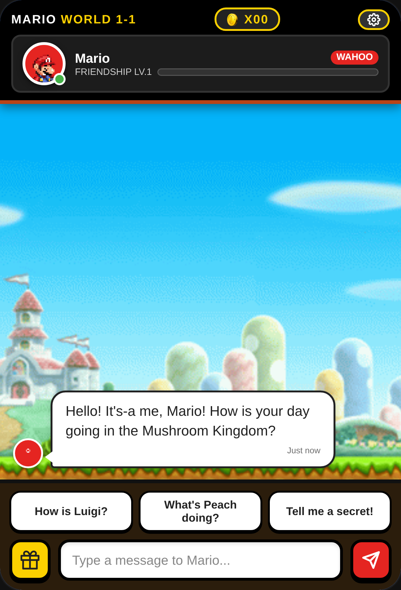 Mario Chat Adventure cover