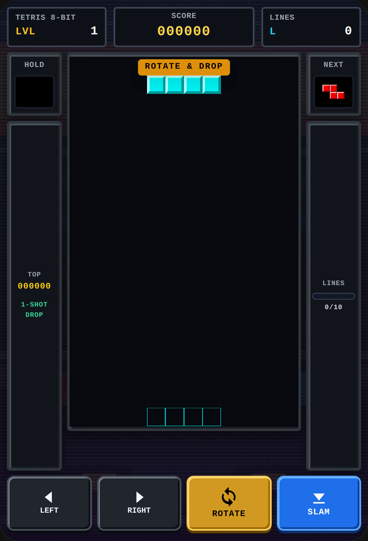 Retro tetris cover