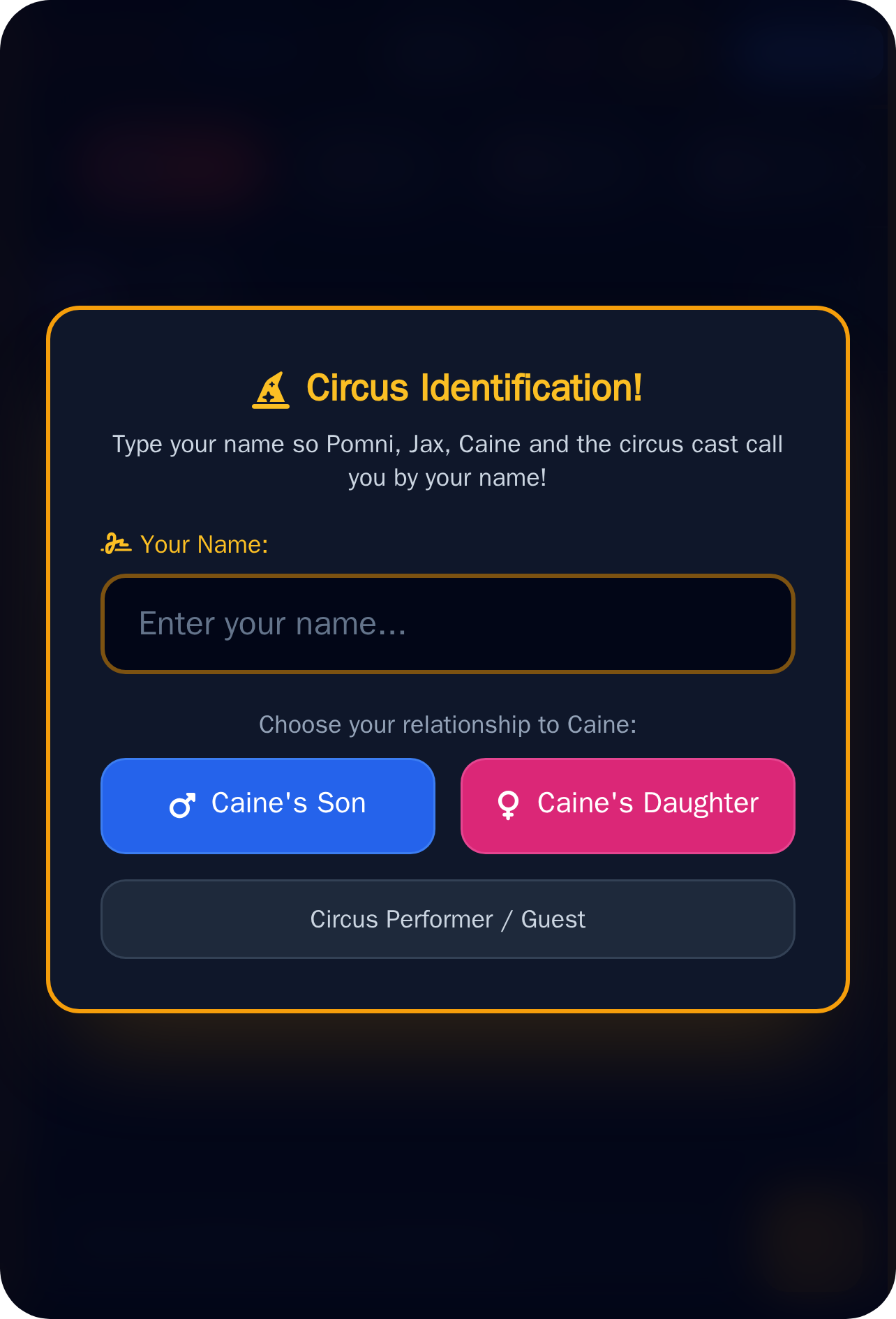 Digital Circus Chat Sim cover