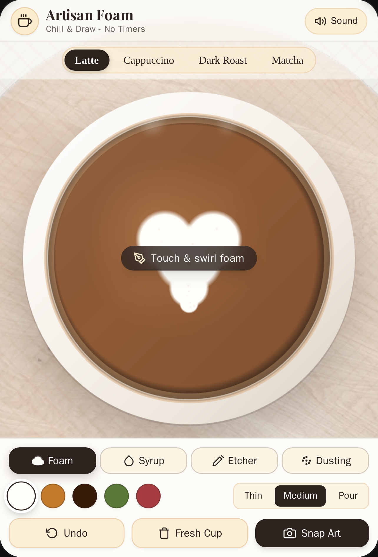 Artisan Coffee Foam Art cover
