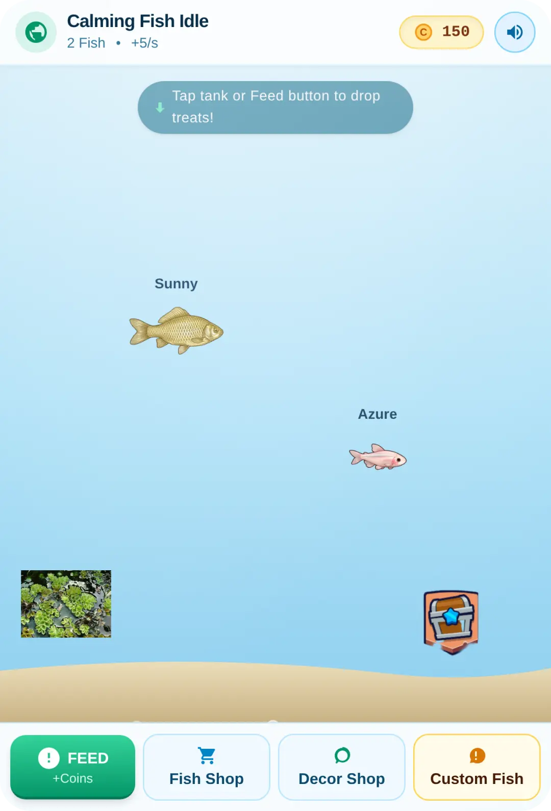 Calming Fish Idle - Watch And Play With Your Fish 🐟 cover