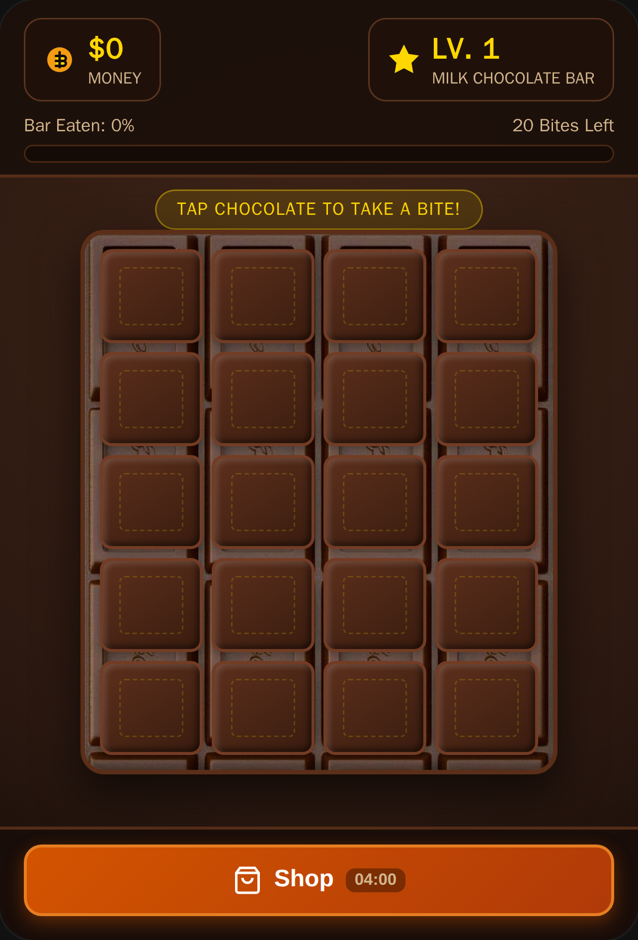 Choco Bite: One Click One Bite cover
