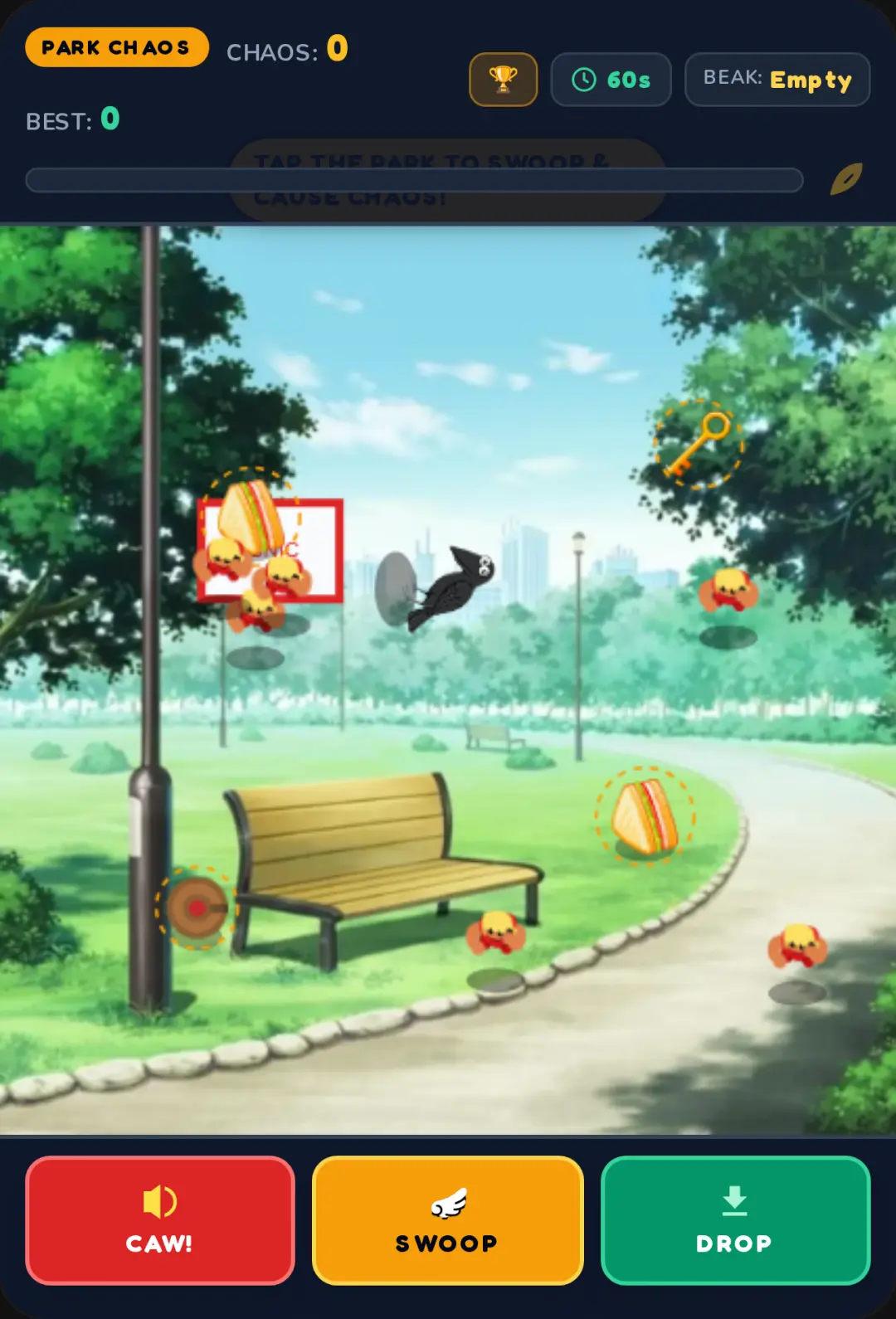 Crow Chaos Simulator: Picnic Ruined cover