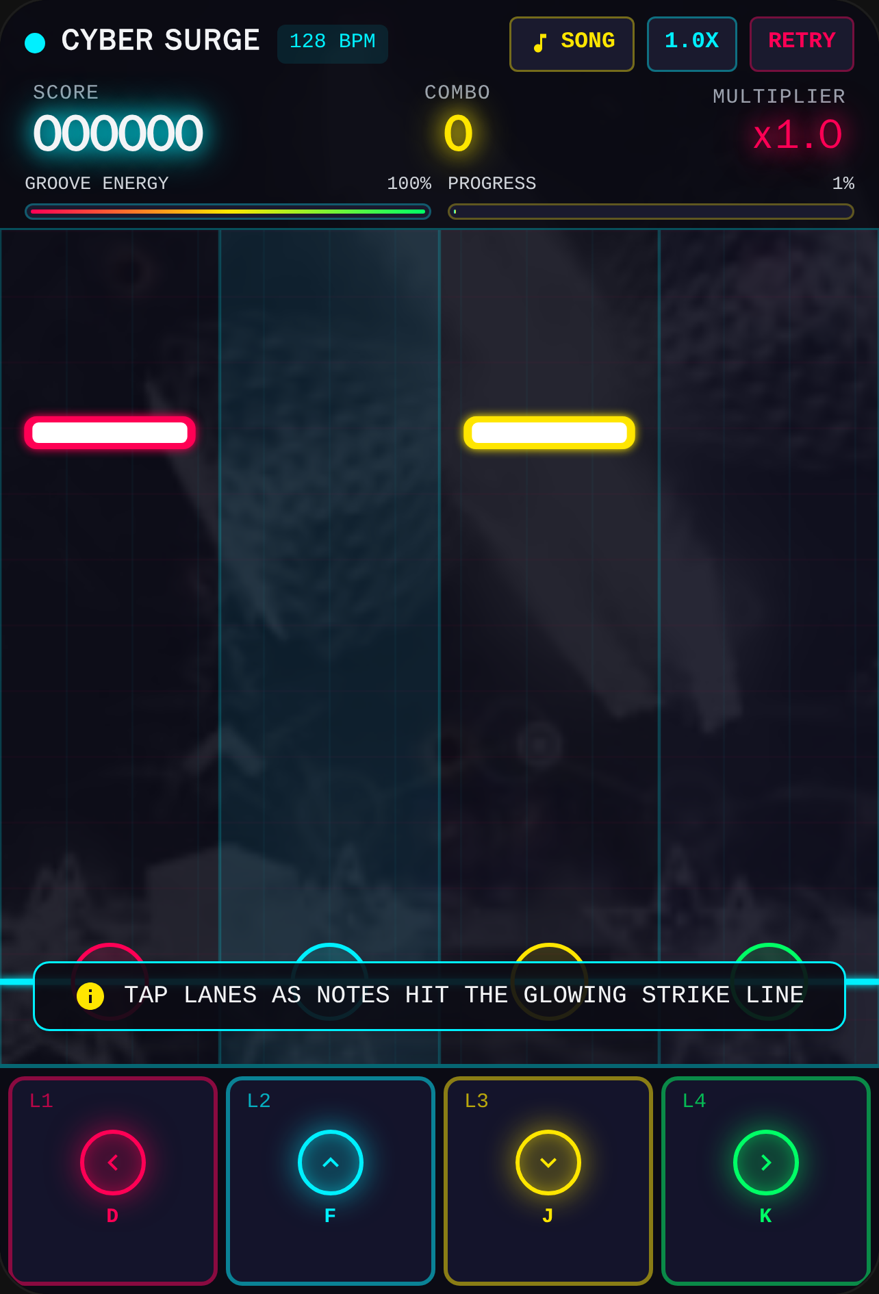 NEON PULSE - RHYTHM HIGHWAY cover