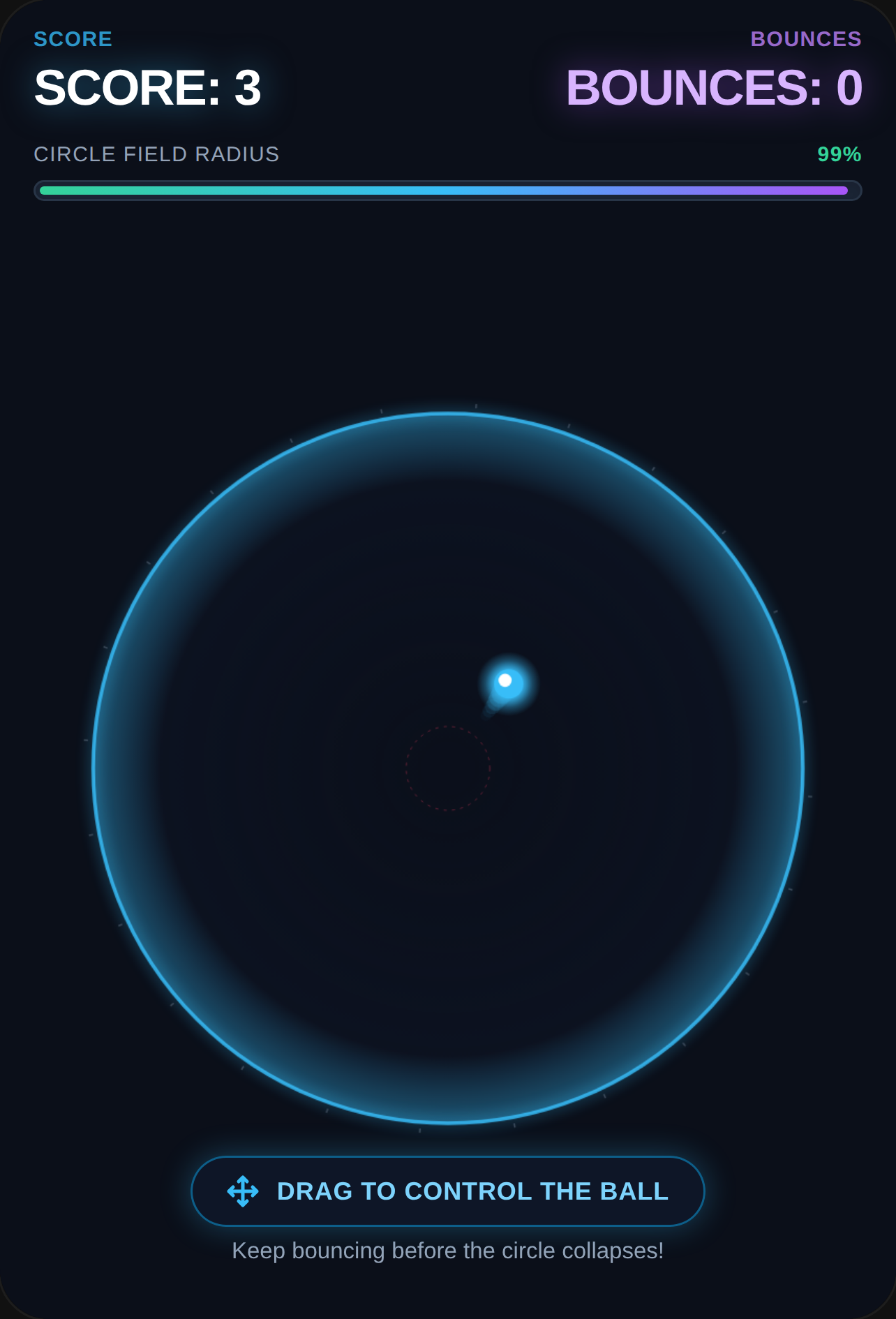 Cyber-Zen Shrinking Circle cover