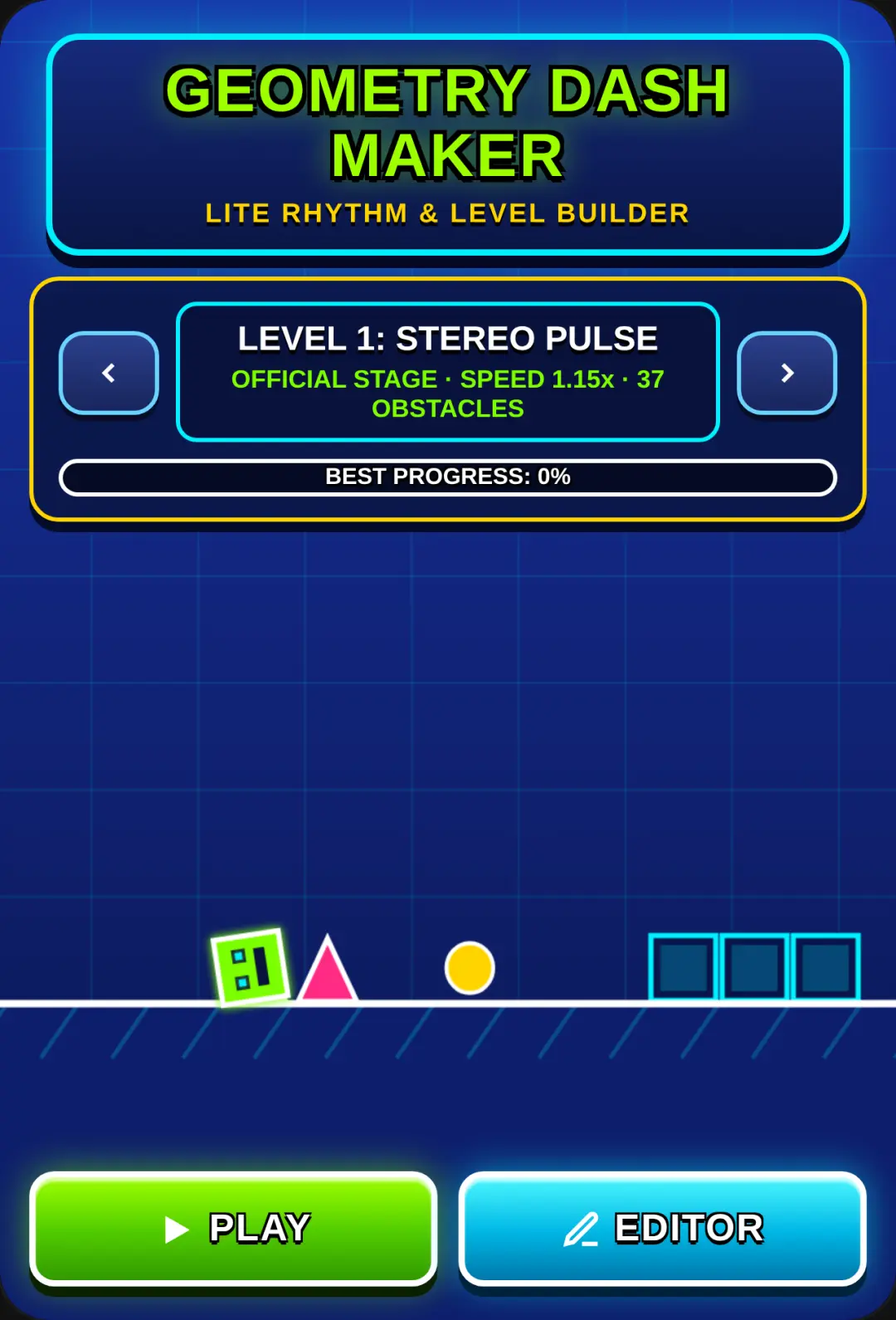 Geometry Dash reamake cover