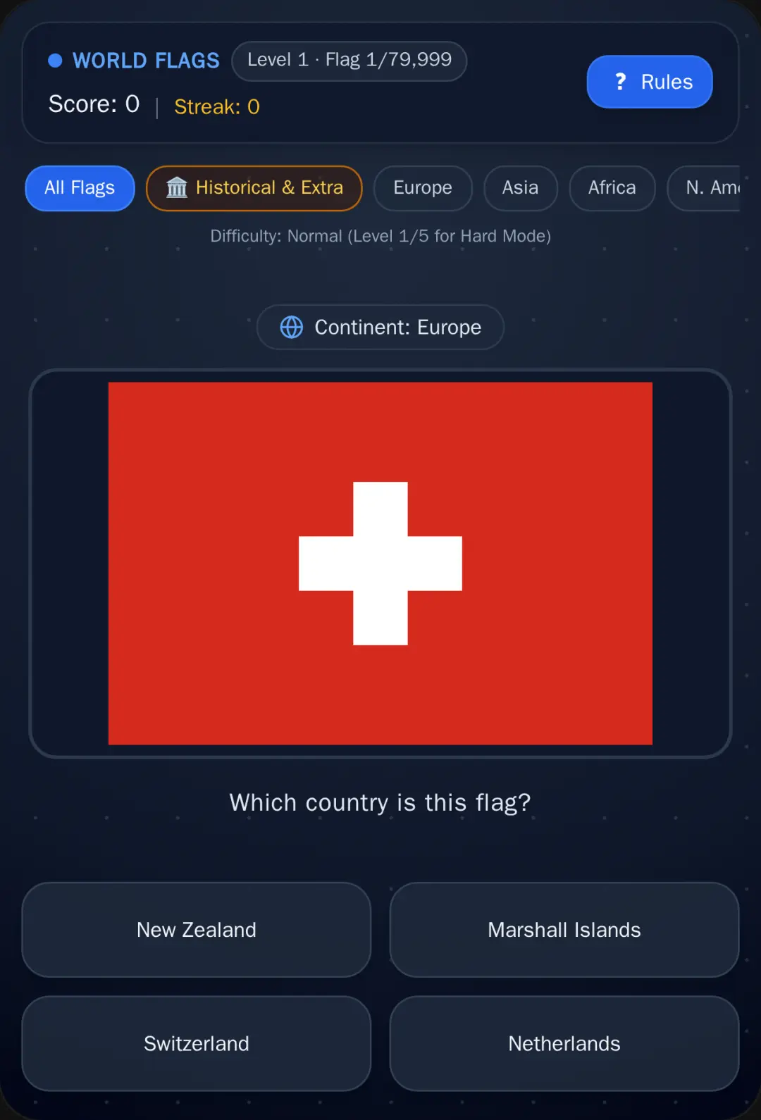 World Flag Quiz - 195 Countries cover