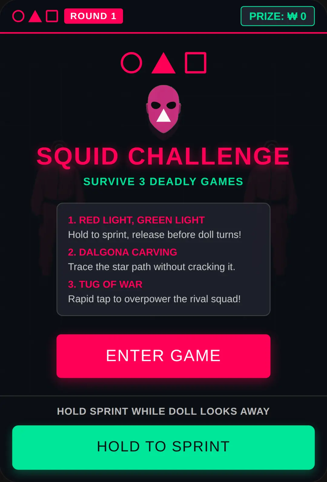 Squid Game Survival cover