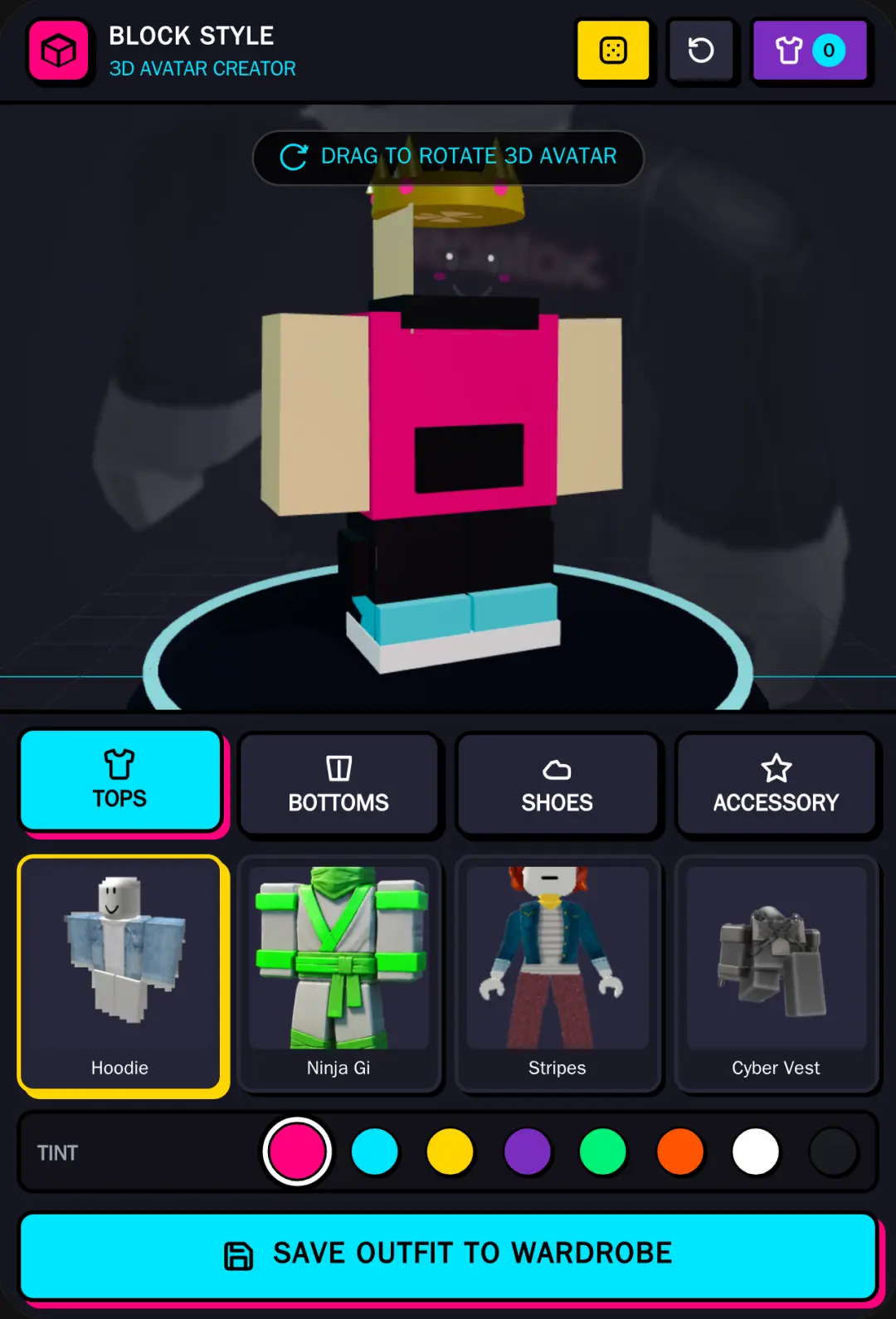 BLOCK STYLE: AVATAR CREATOR cover