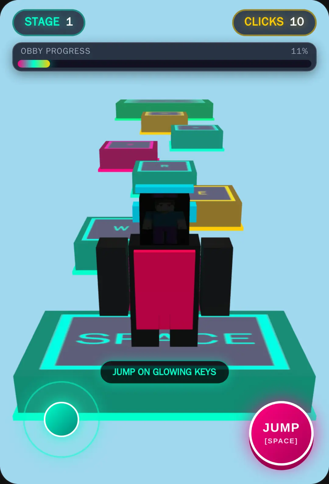 Roblox Keyboard Obby cover