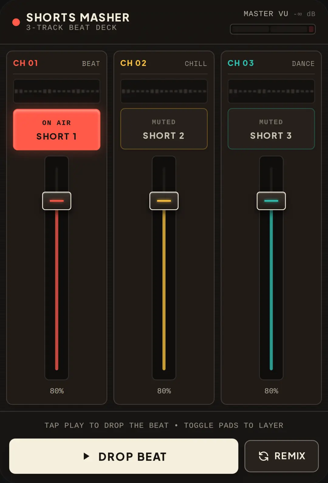 Shorts Beat Masher cover