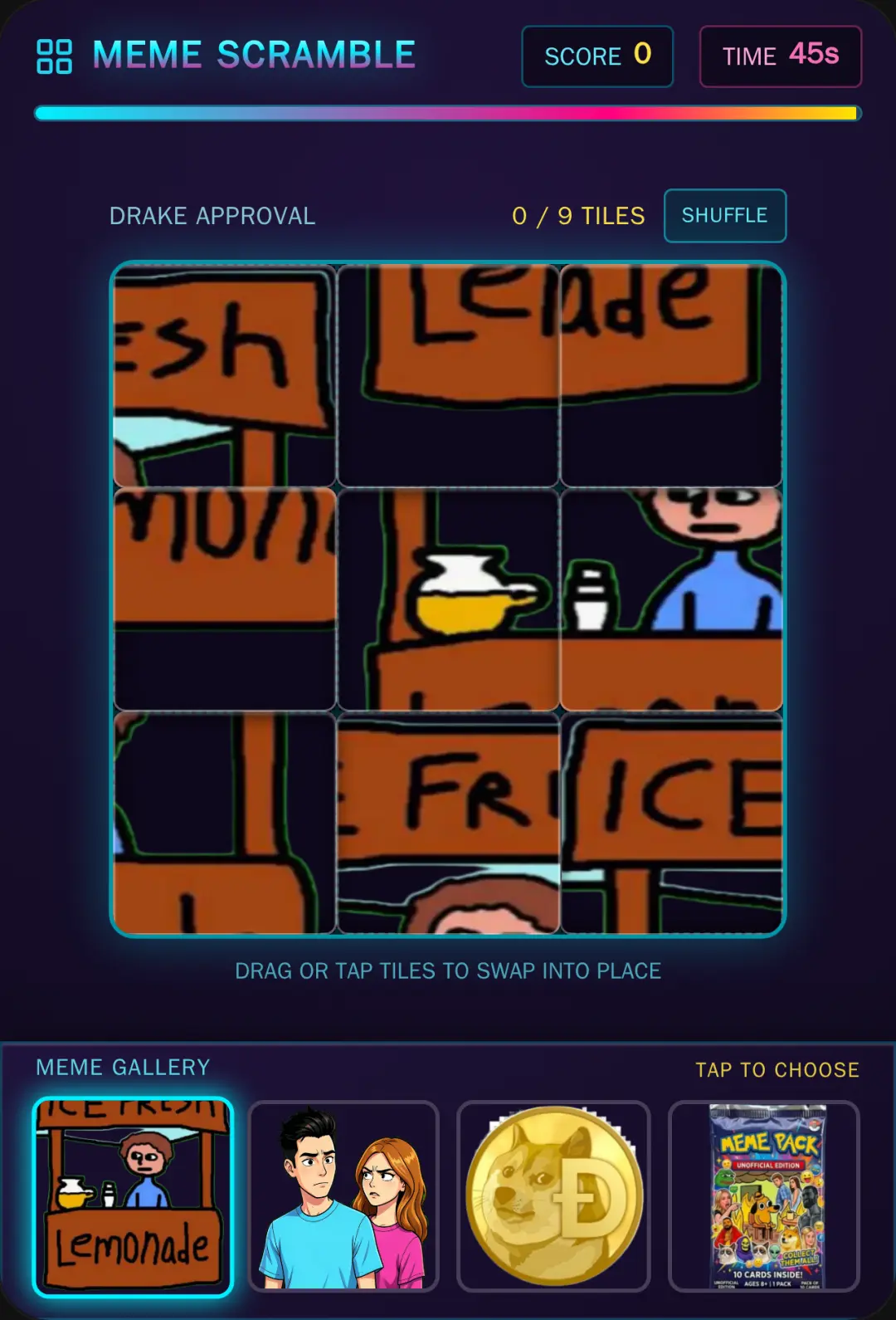 meme scramble cover