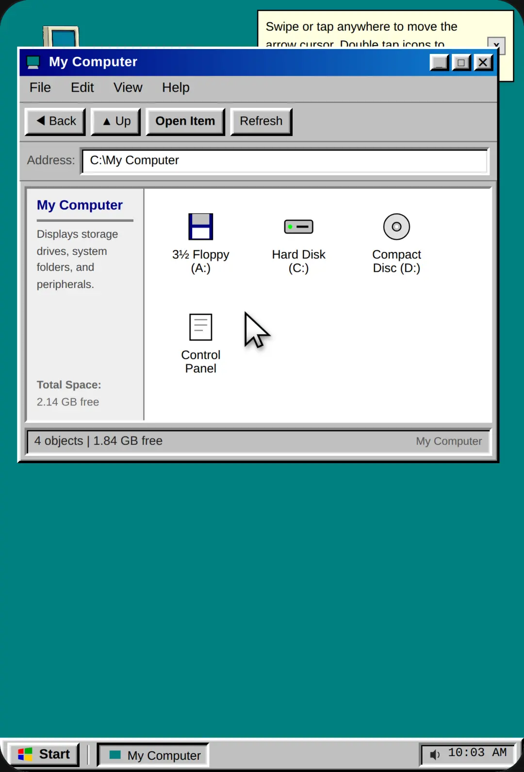 Windows 98 Desktop cover