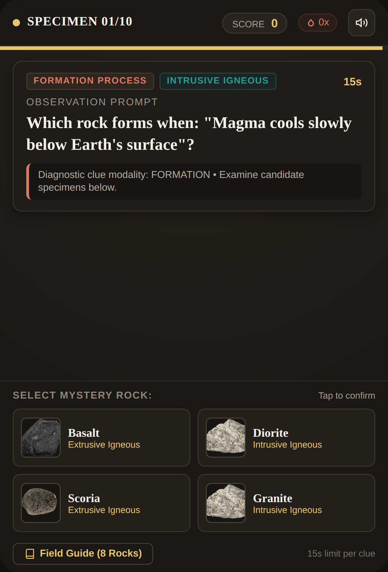 Igneous Rock Field Challenge cover