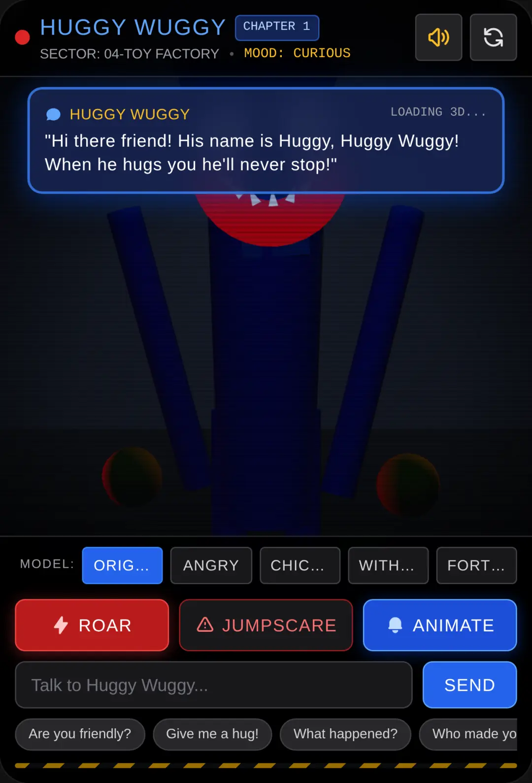 Talking Huggy Wuggy cover