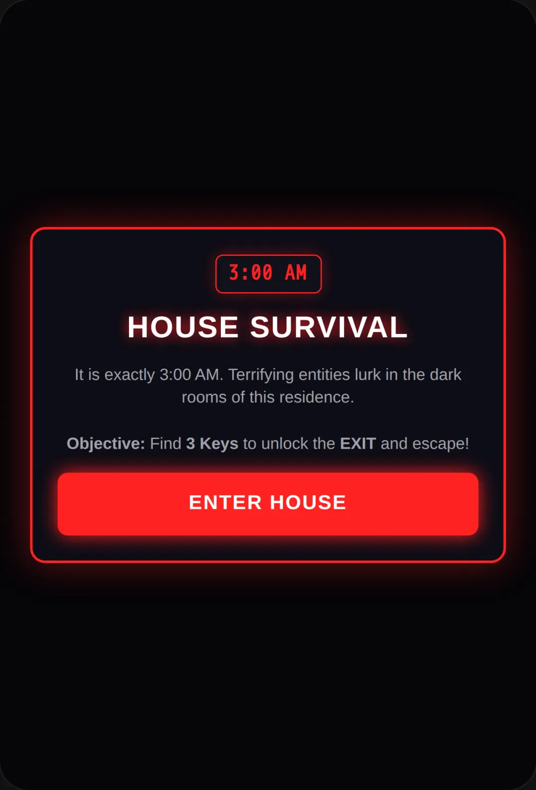3 AM: Residence Survival cover