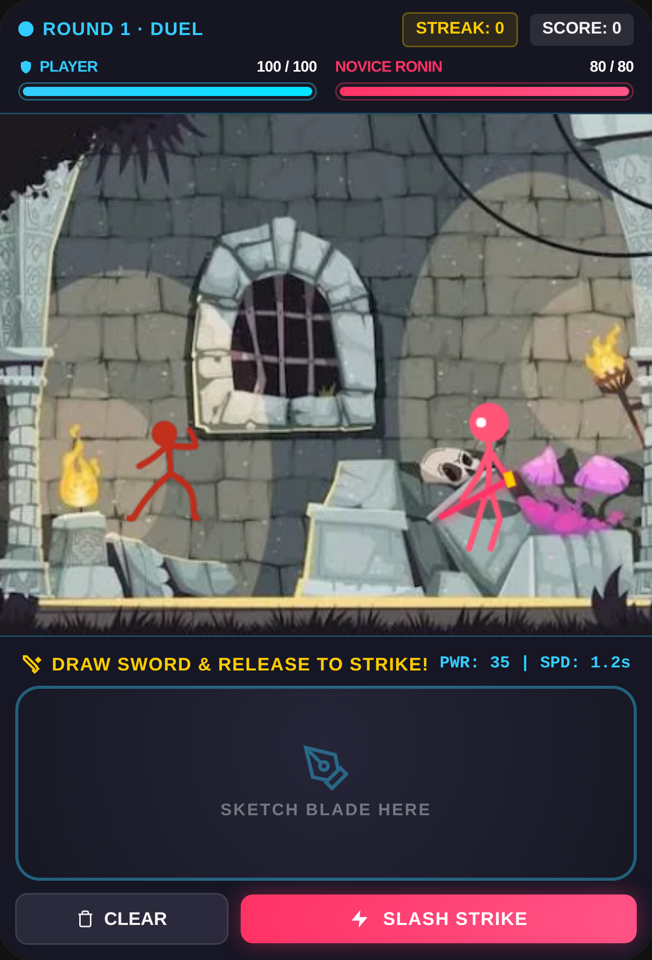 Stickman 1v1: Draw Sword Duel cover