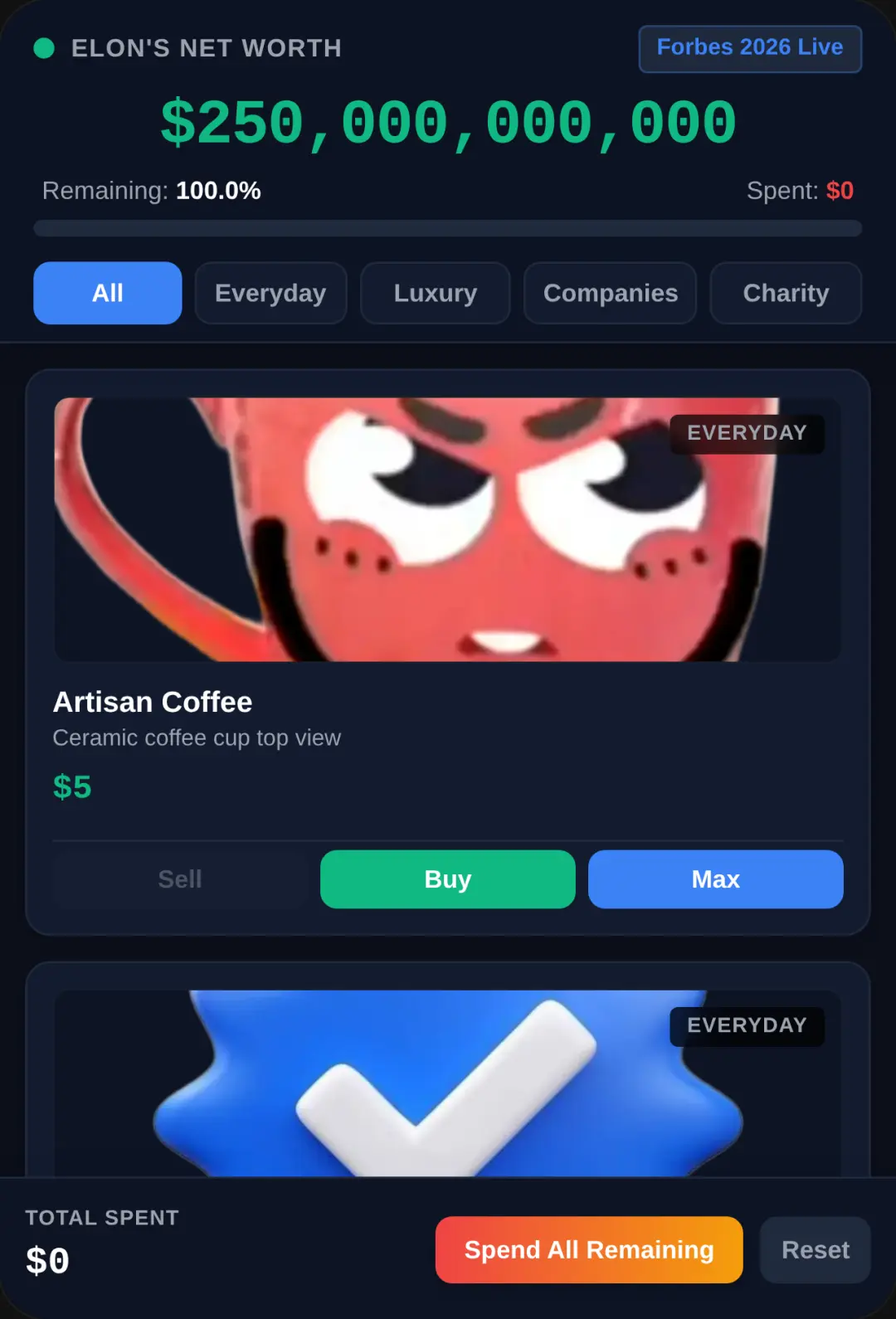 Spend Elon Musk's Money cover