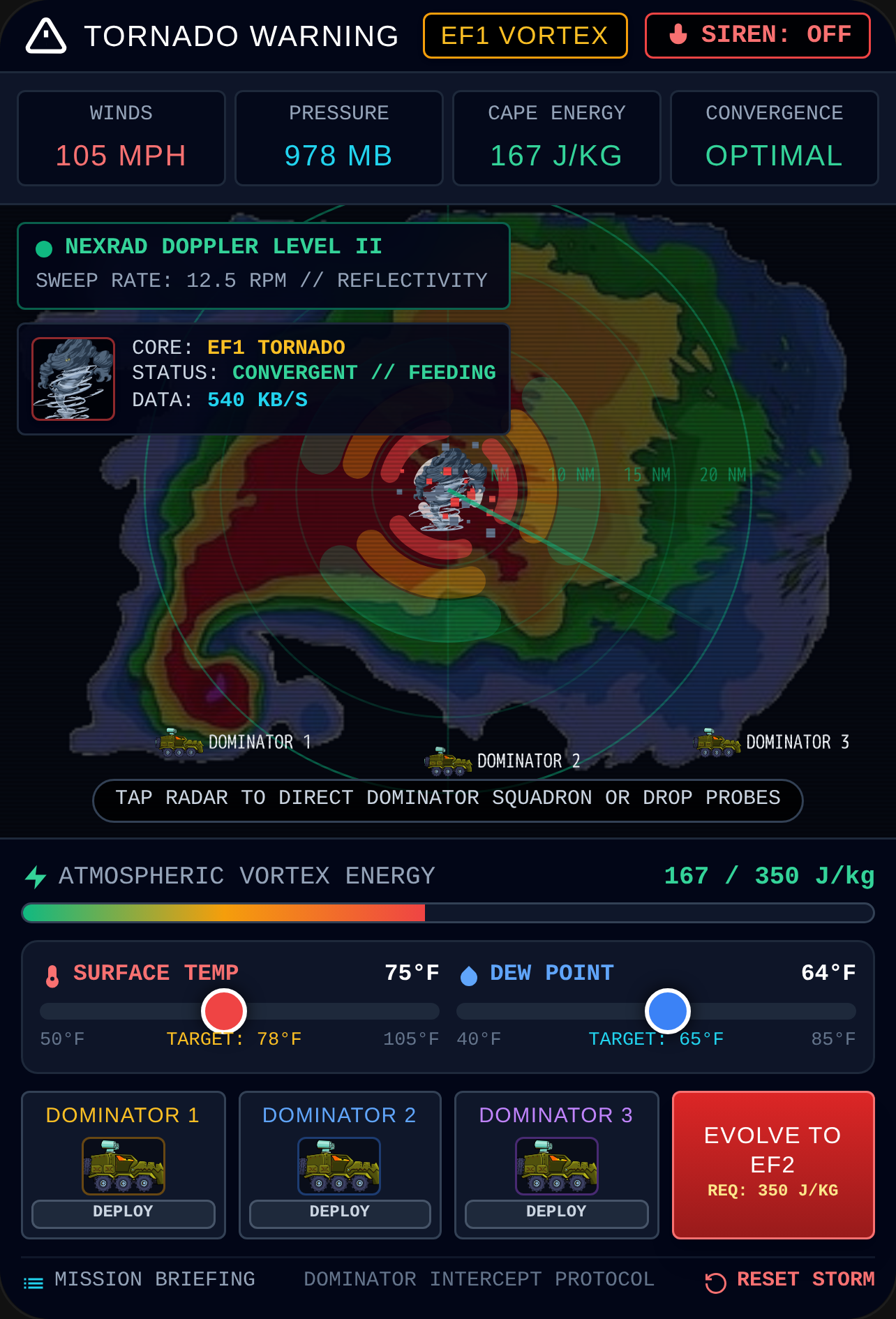 Tornado Intercept Simulator - Dominator Command cover