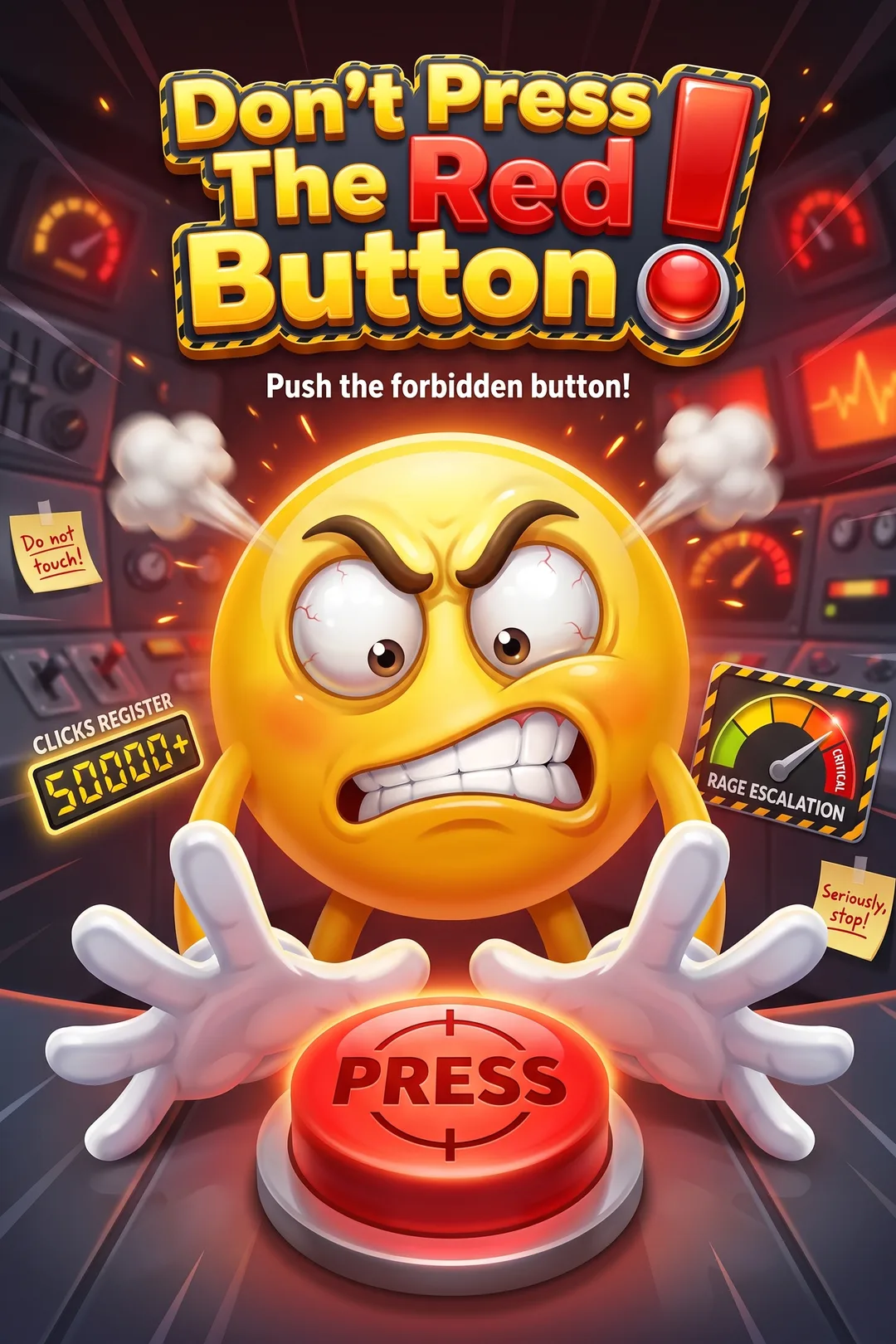 Don't Press The Red Button !