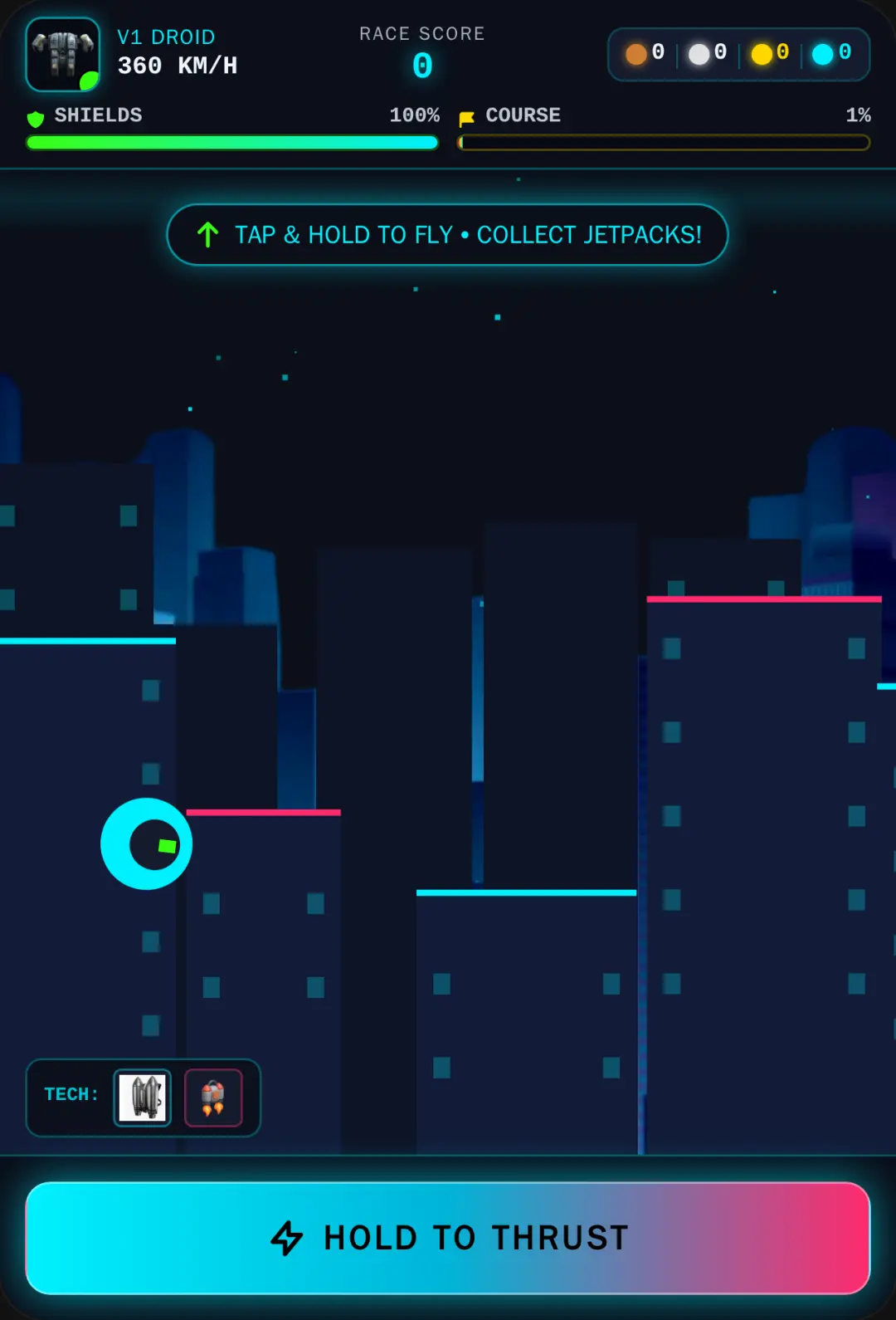 Jetpack Game ( Credits ) cover