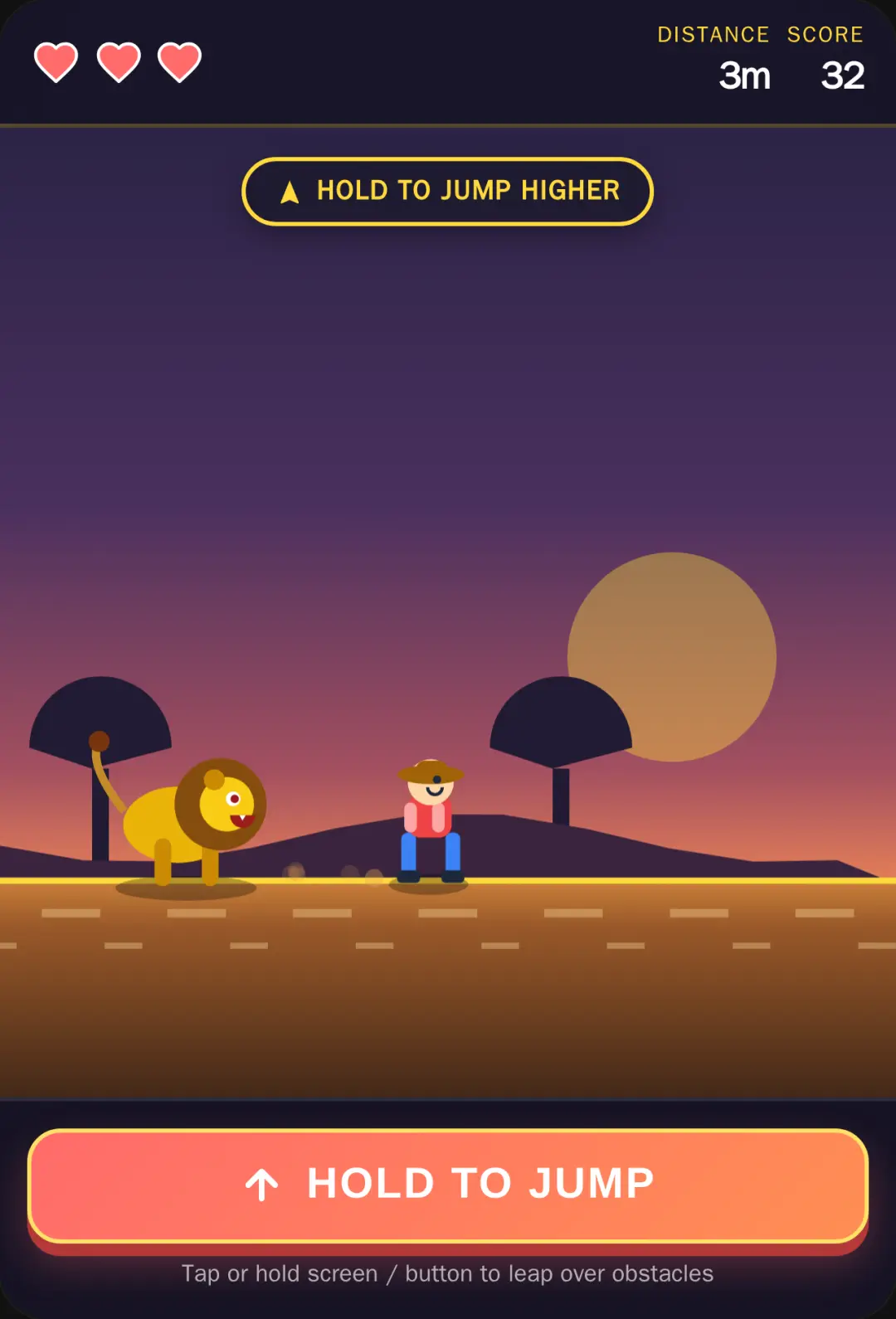 Lion Chase - Savannah Run cover