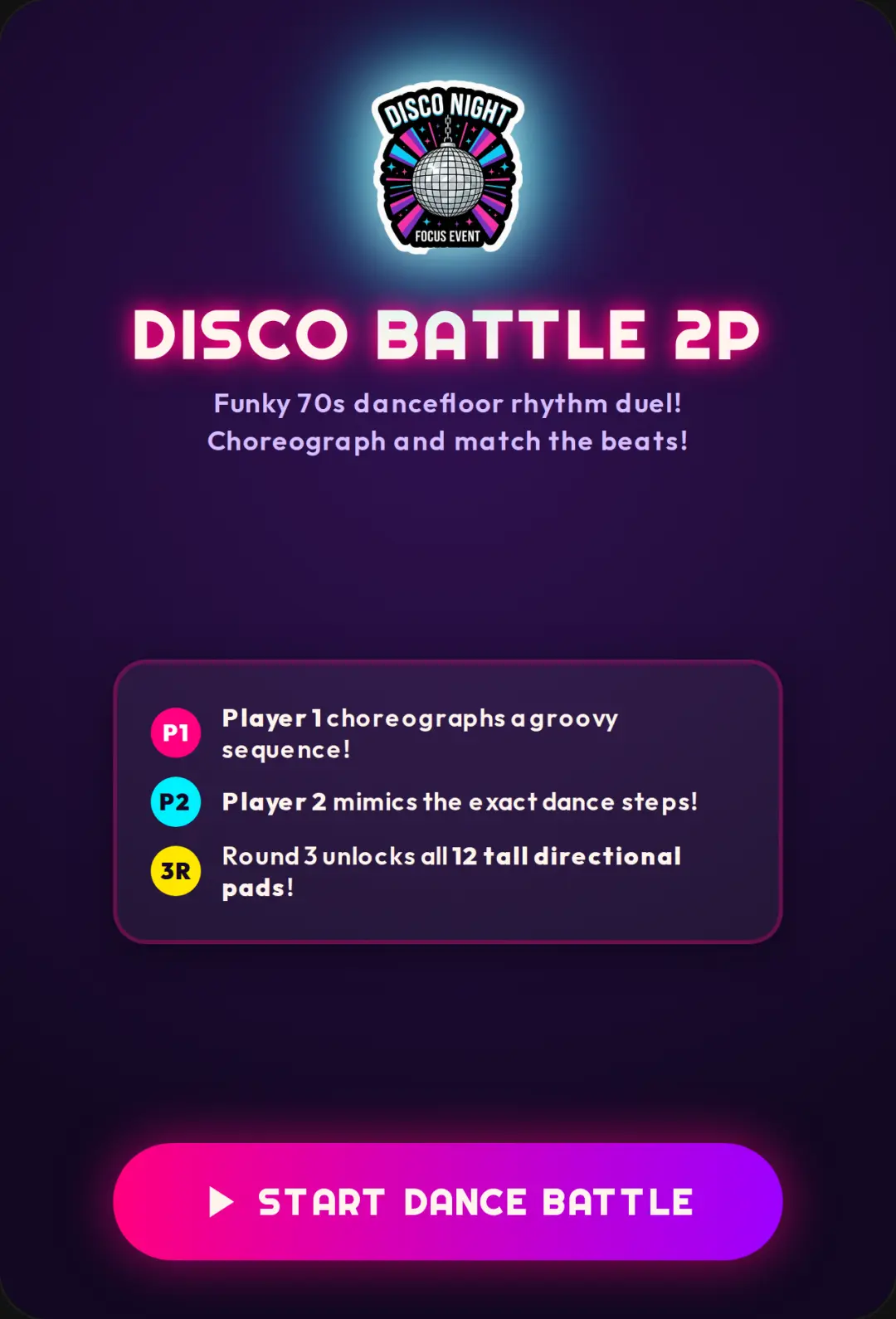 Disco Battle 2P cover