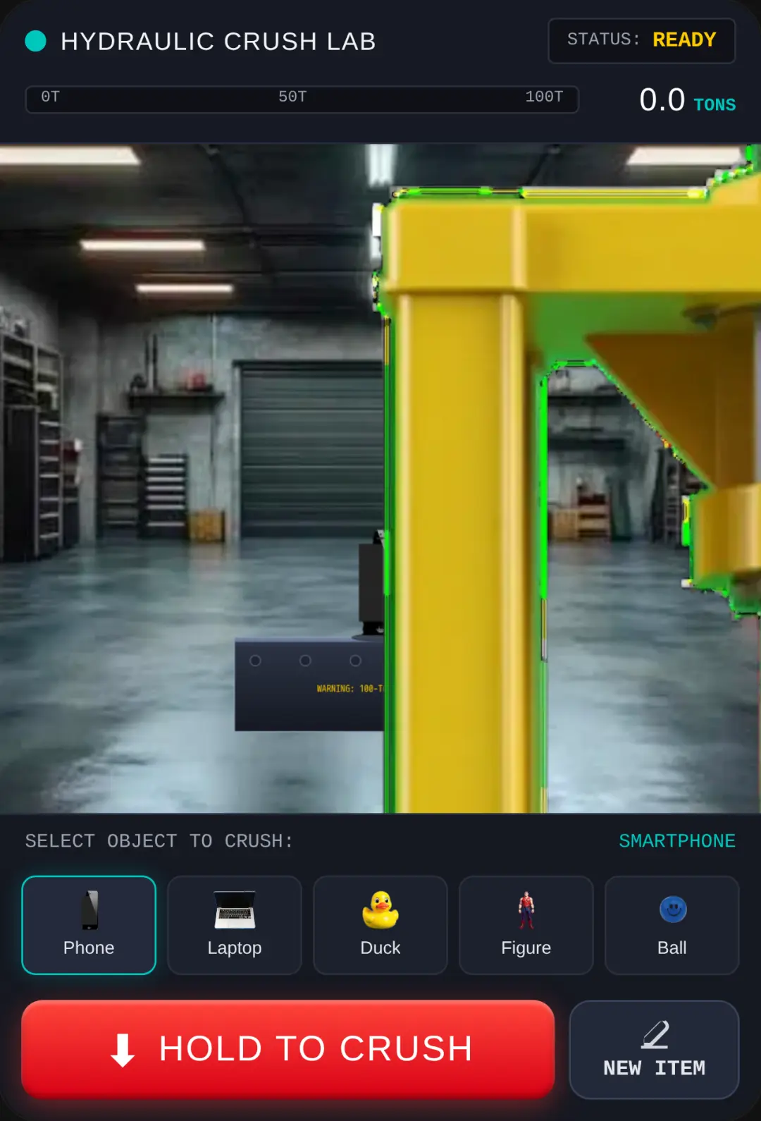 HYDRAULIC CRUSH LAB cover