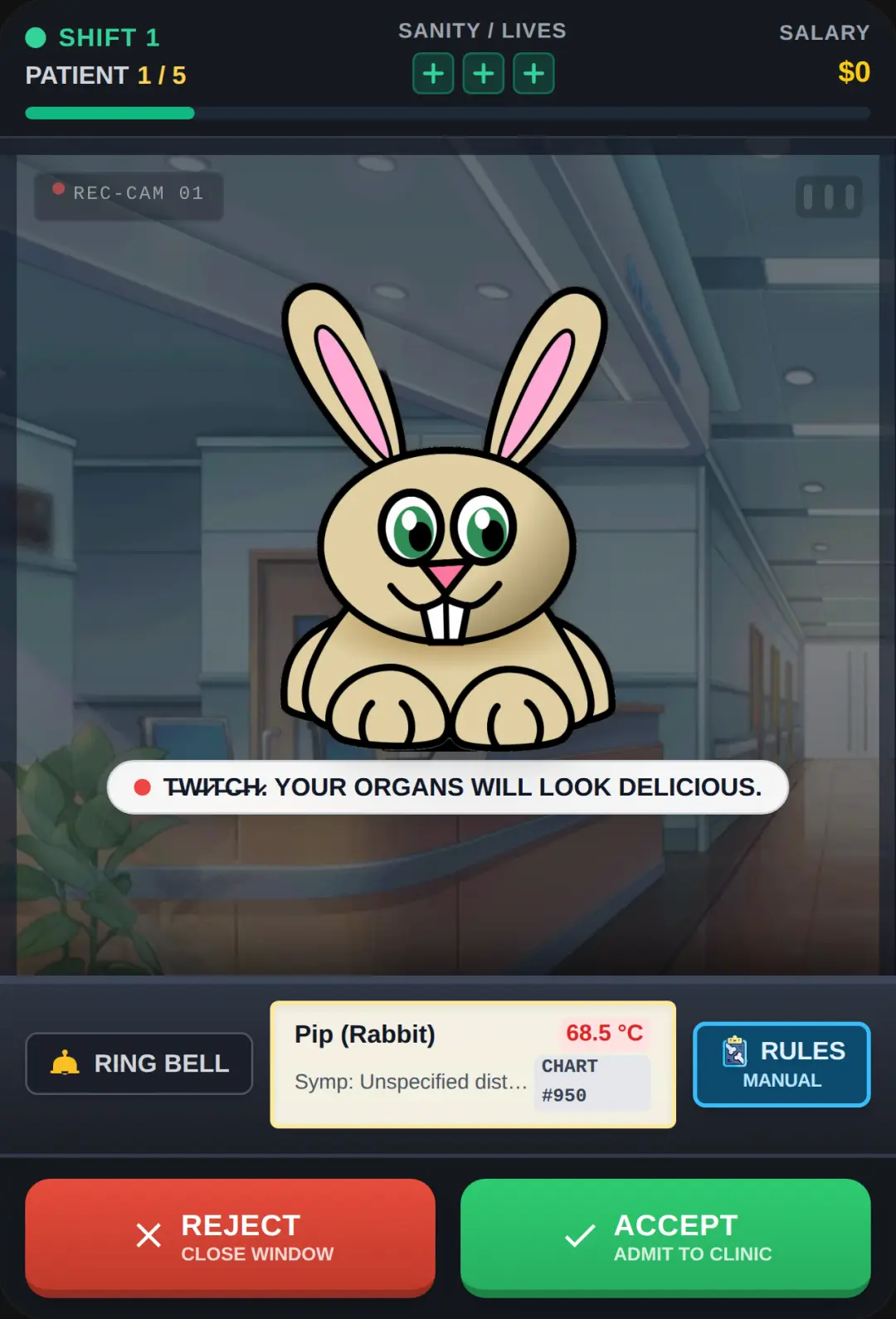 Animal Hospital Receptionist cover