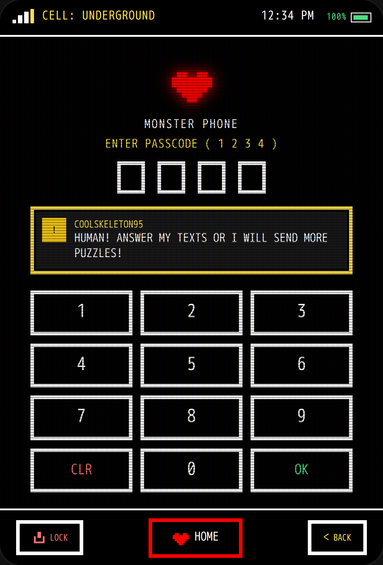 Undertale Monster Phone cover
