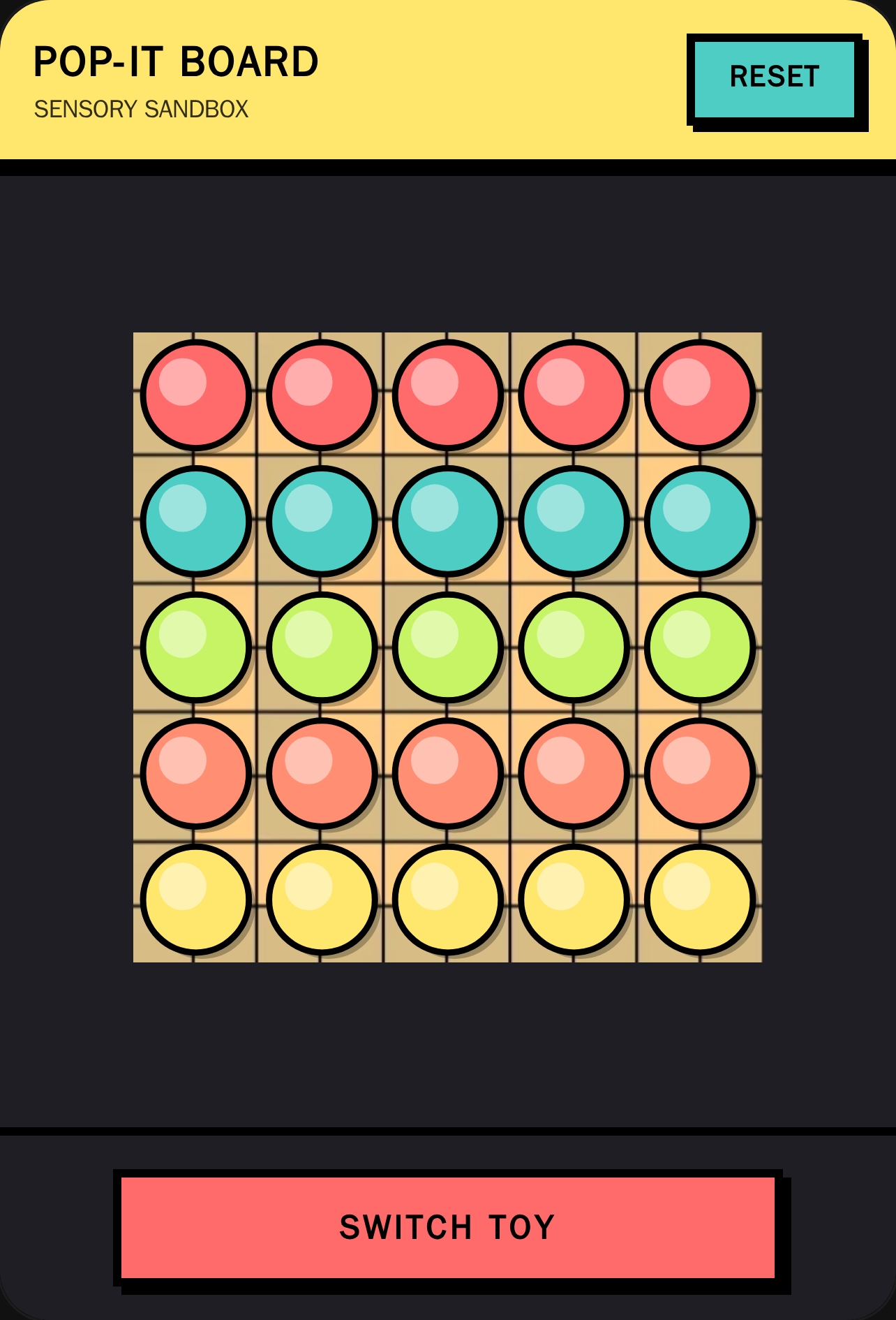 Tactile Fidget Sandbox cover