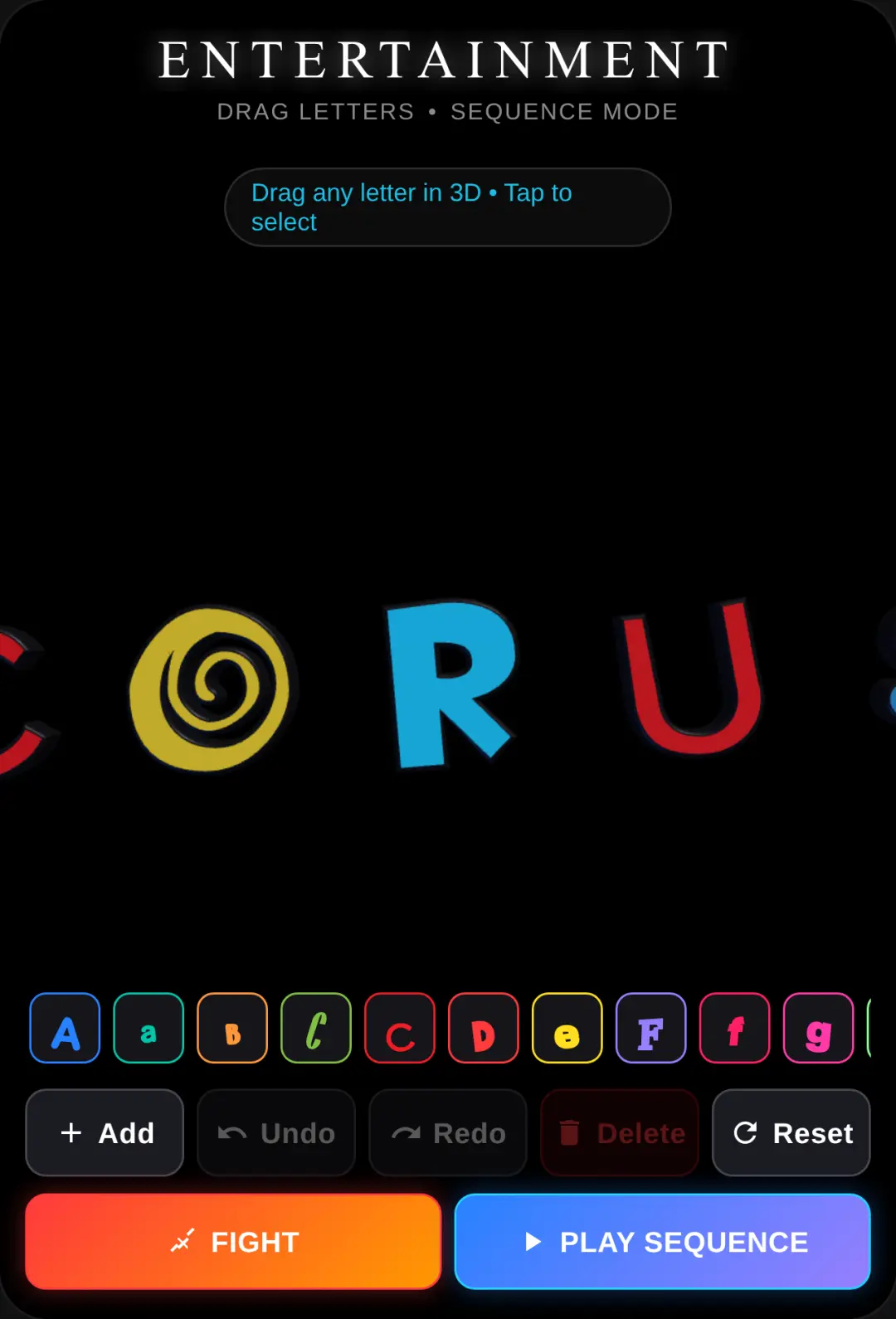 3D Corus Typographic Sandbox cover