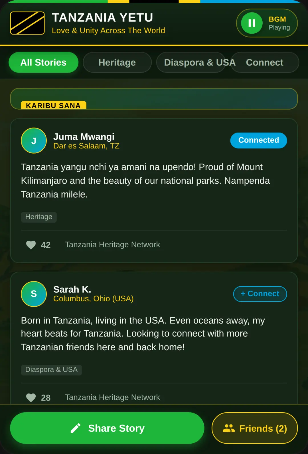 Tanzania Unity & Heritage cover