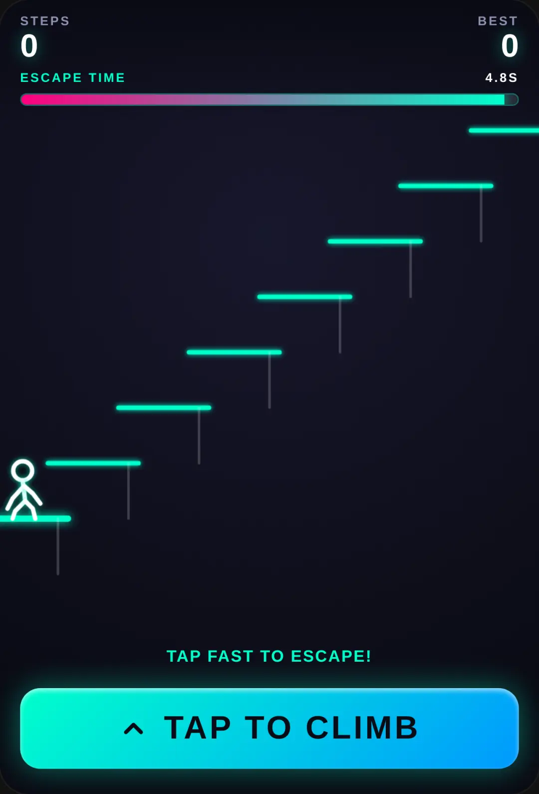 Stickman Stair Escape cover