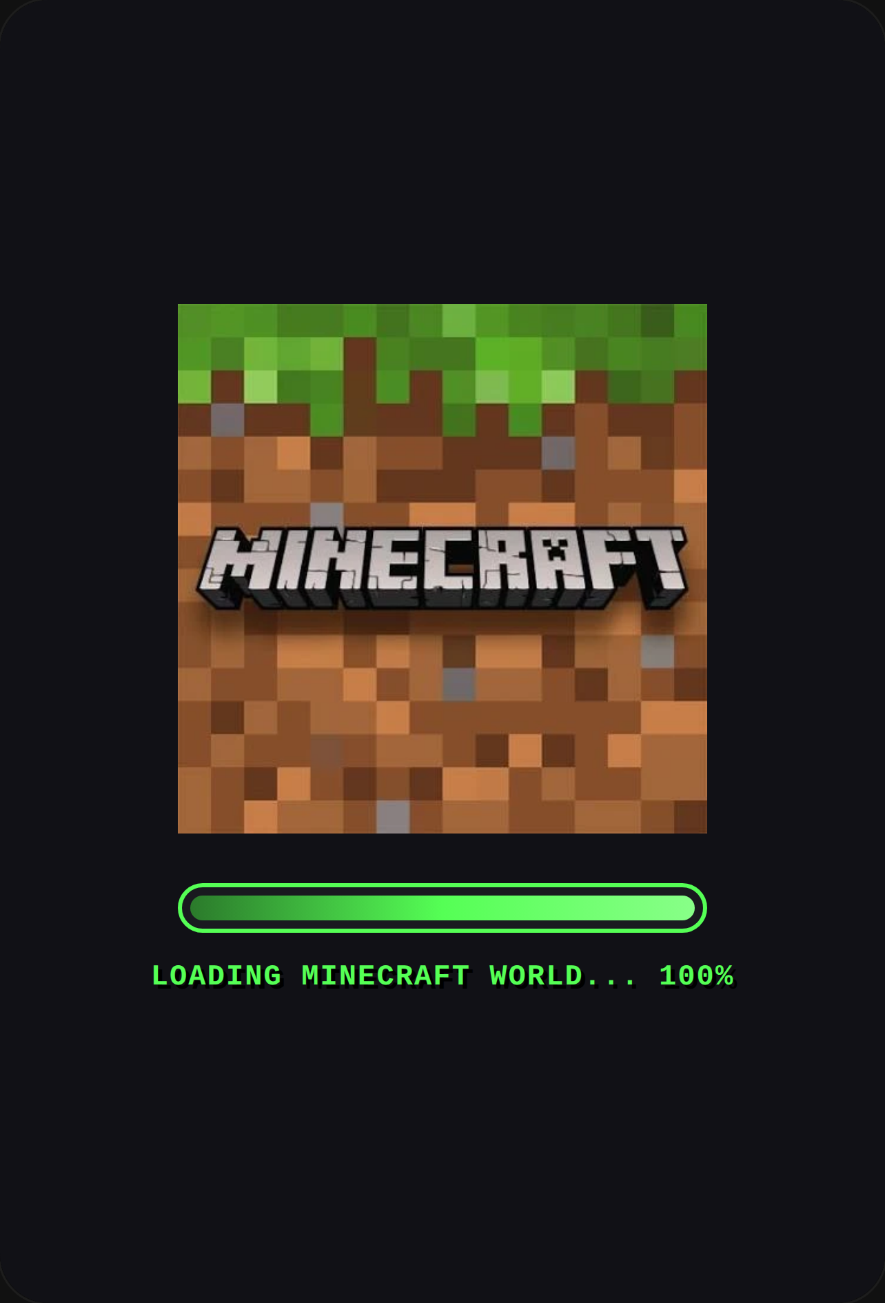 Infinite Minecraft Miner cover