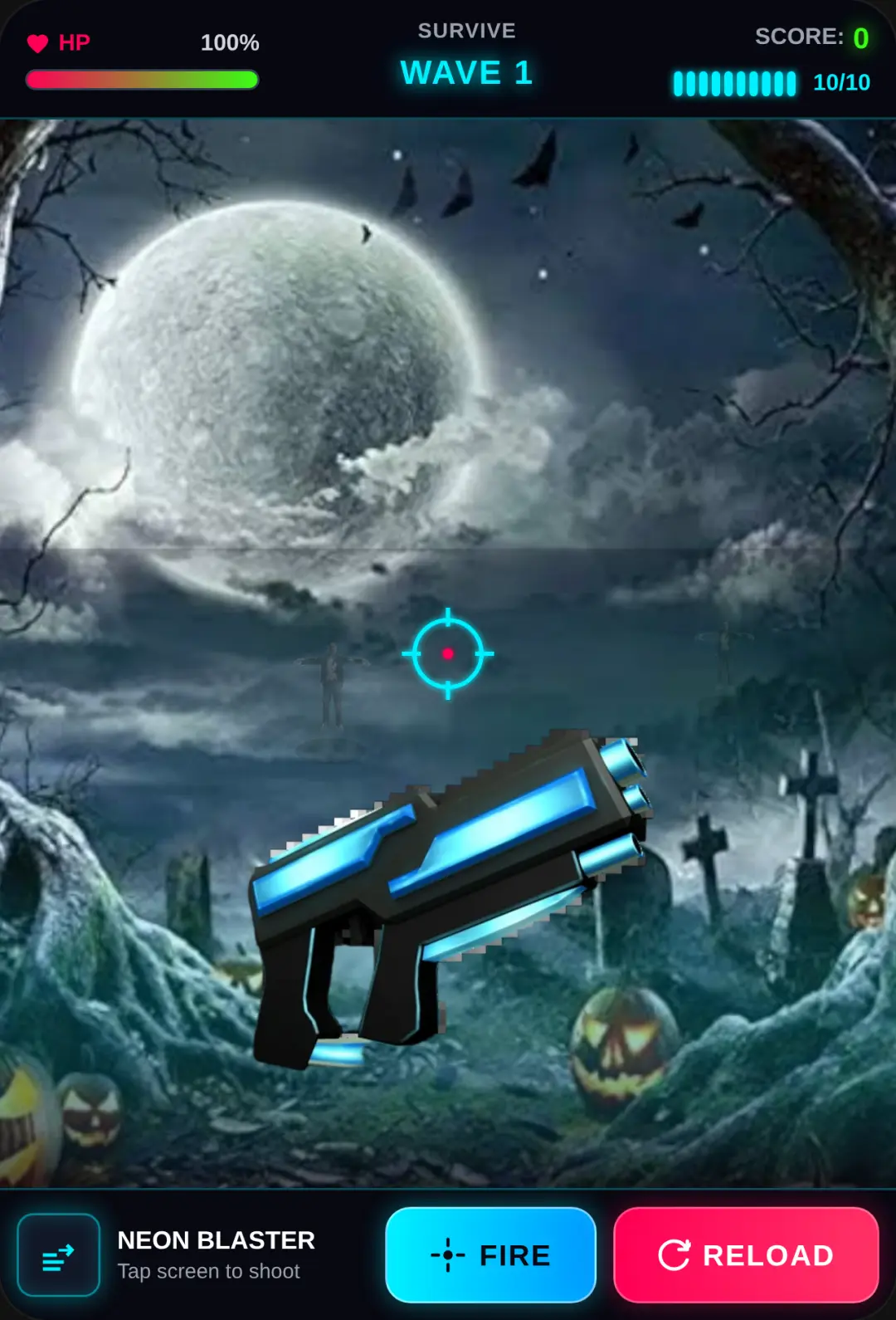 Neon Graveyard Shooter cover