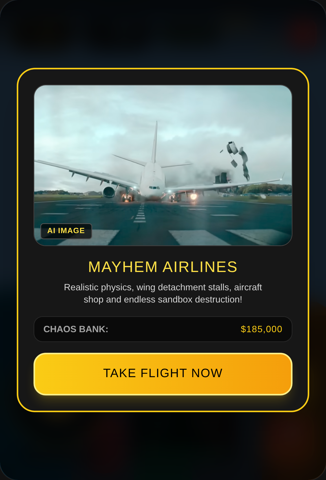 Mayhem Airlines: Plane Crash Simulator cover